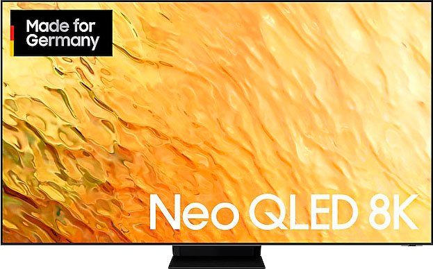Samsung GQ85QN800BT QLED-Fernseher (214 cm/85 Technologie Smart-TV, 8K, Zoll, 2000, Quantum Matrix HDR