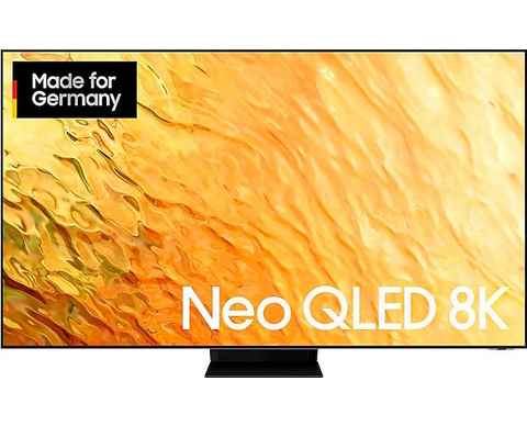 Samsung GQ85QN800BT QLED-Fernseher (214 cm/85 Zoll, 8K, Smart-TV, Quantum Matrix Technologie Pro mit Neural Quantum 8K,HDR 2000)
