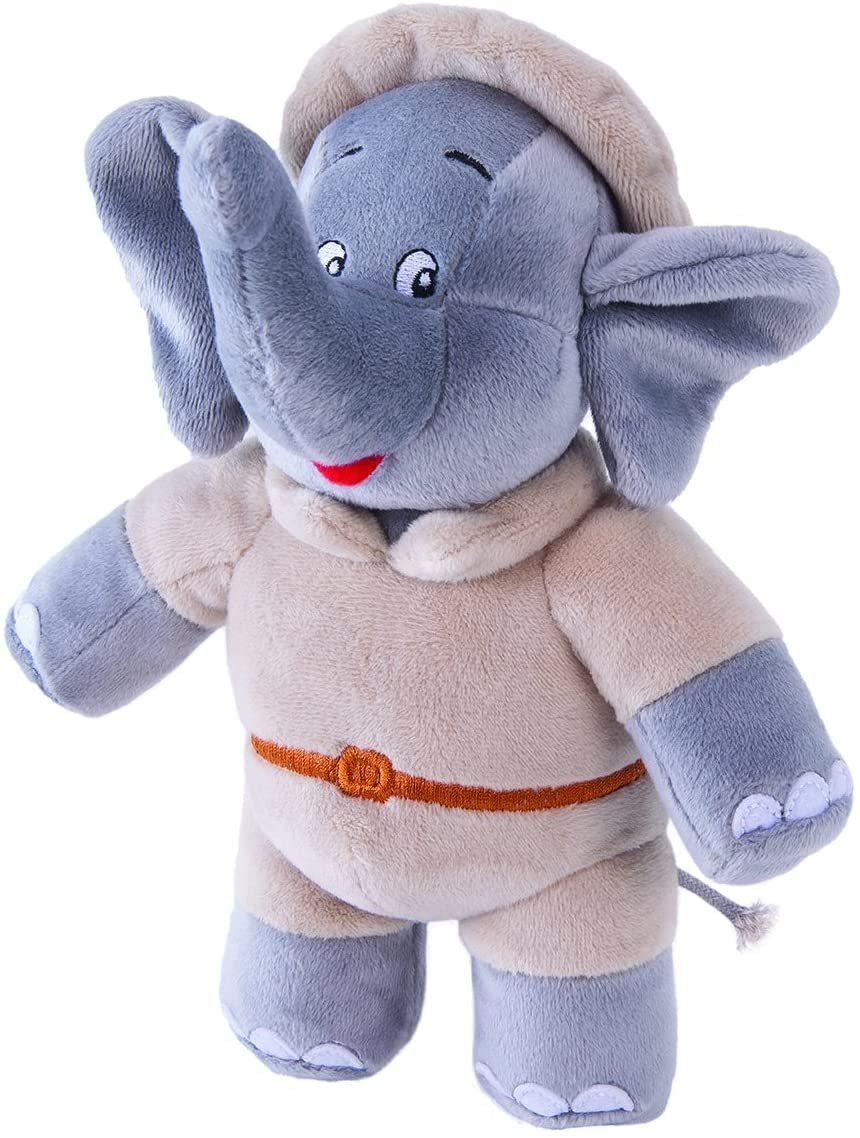 Jazwares Kuscheltier Plüschfigur mit Sound (22cm) Benjamin auf Safari, spielt Benjamin Blümchen Sprach-Sounds от