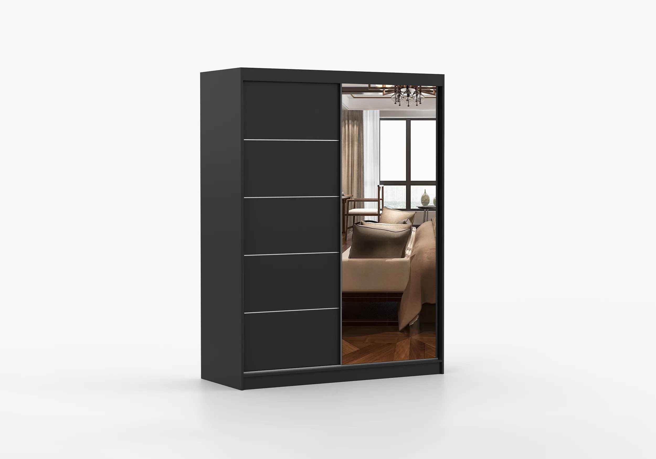 imoebel24 Schwebetürenschrank VISTA 05C 150 cm günstig online kaufen
