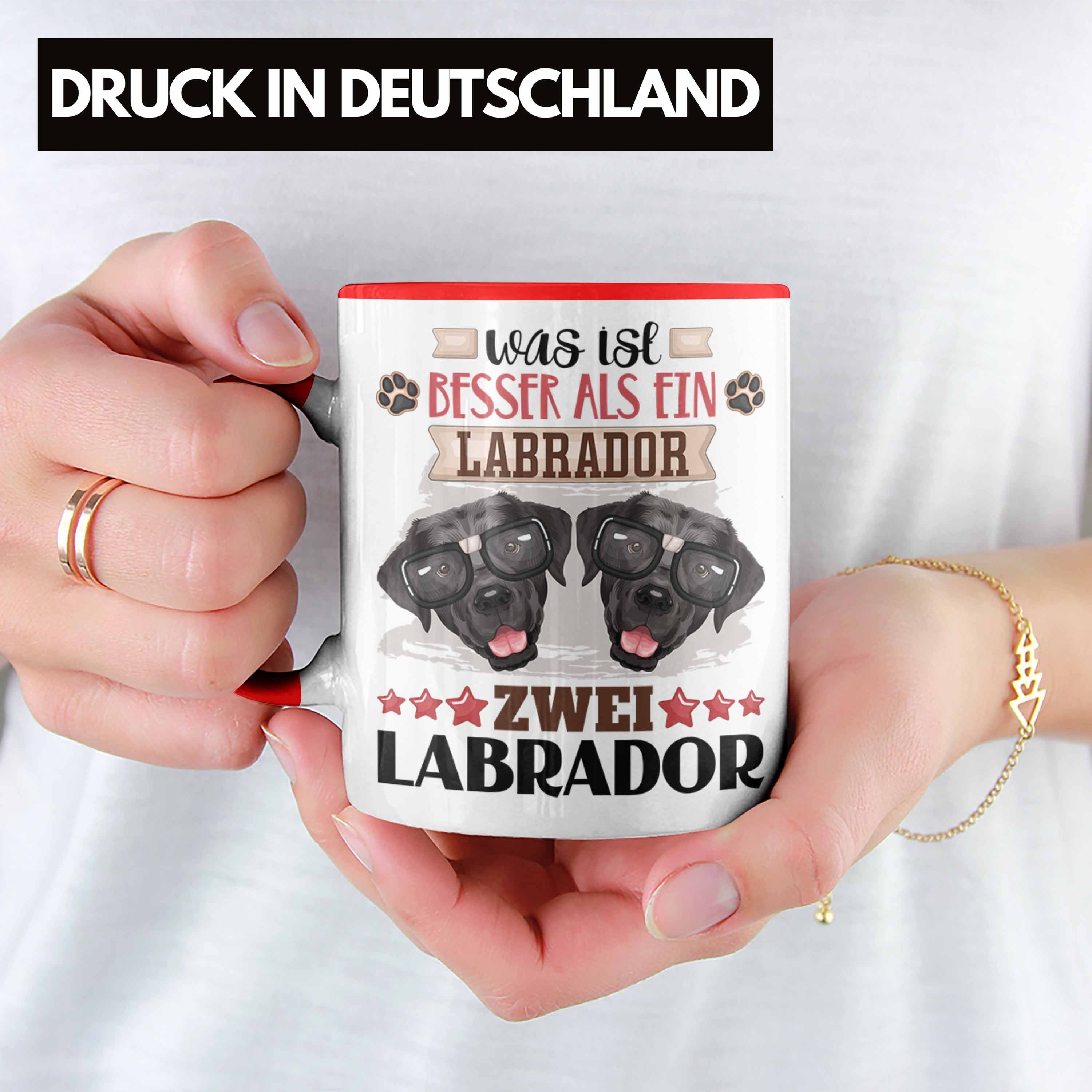 Besitzer Ist Trendation Geschenkidee Rot Labrador Tasse Tasse Was Geschenk Lustiger Spruch