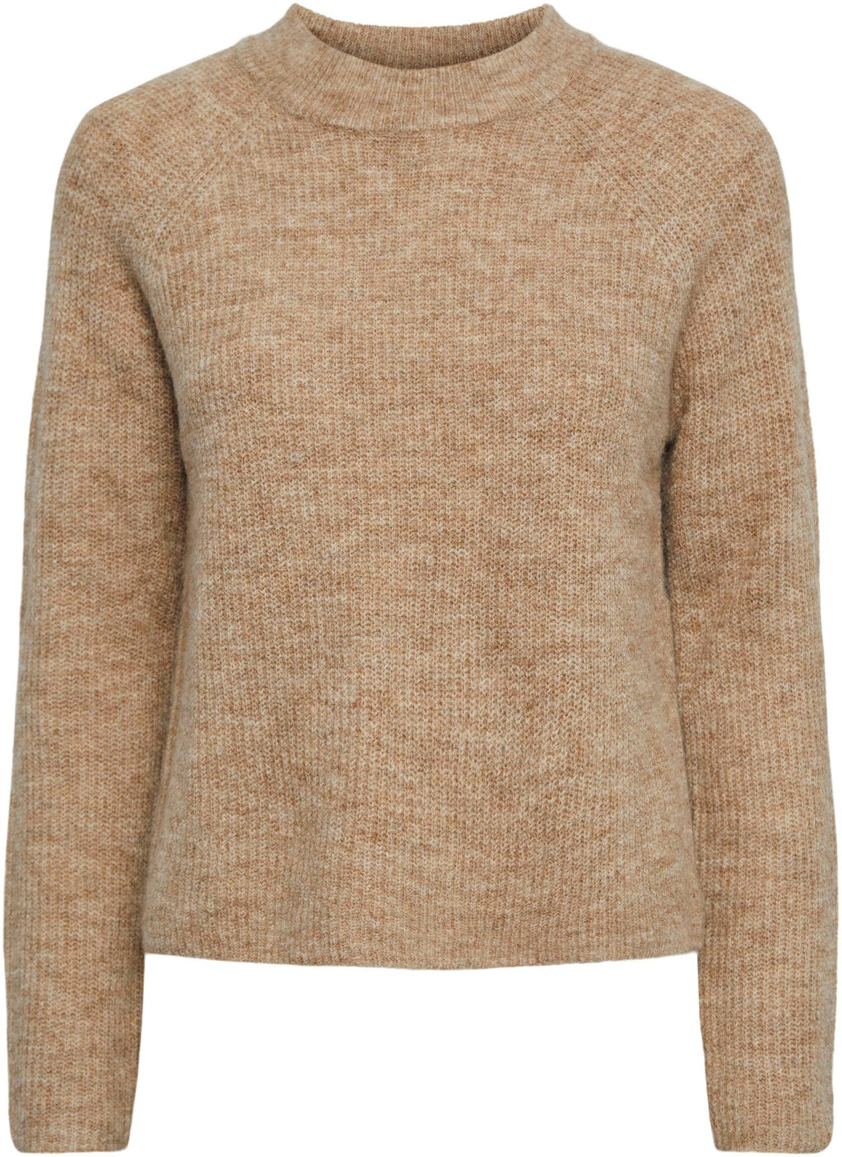 pieces Rundhalspullover PCELLEN LS O-NECK KNIT günstig online kaufen
