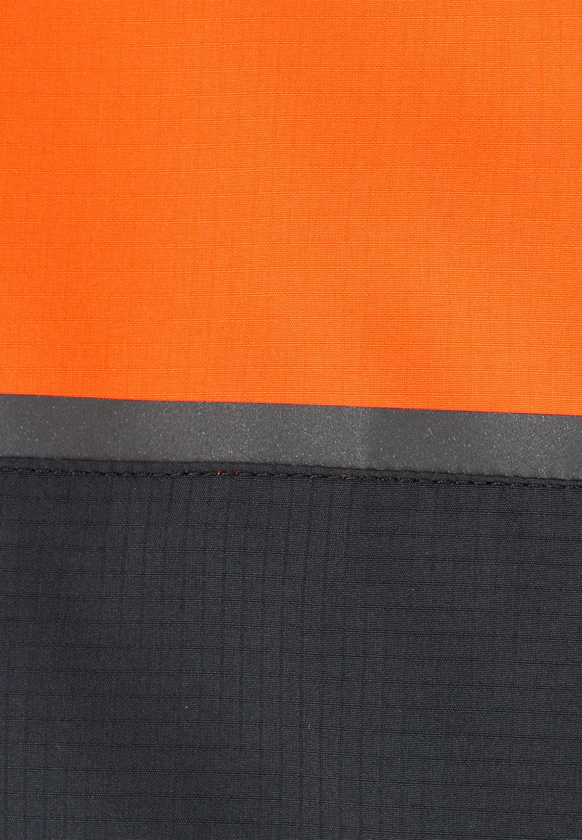 ENDURANCE winddichtem orange-schwarz Material Hugoee aus Outdoorjacke