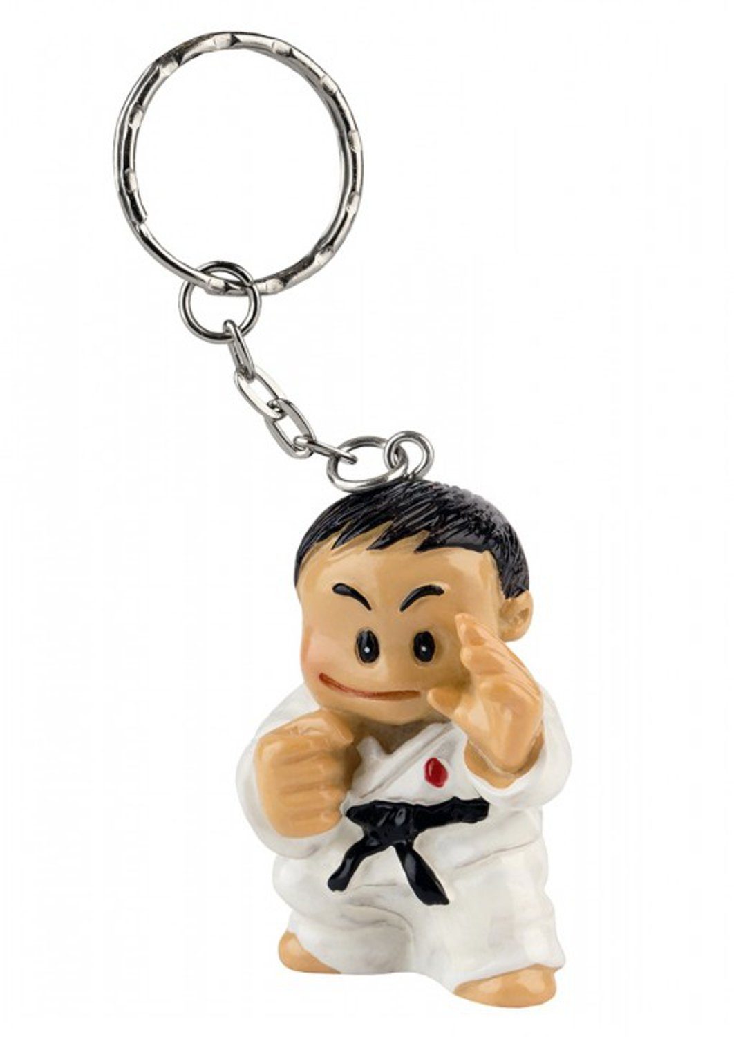 Schlüsselanhänger Budo Boy Felix Karate Figur Geschenk Kampfsport Kinder und Erwachsene Judo
