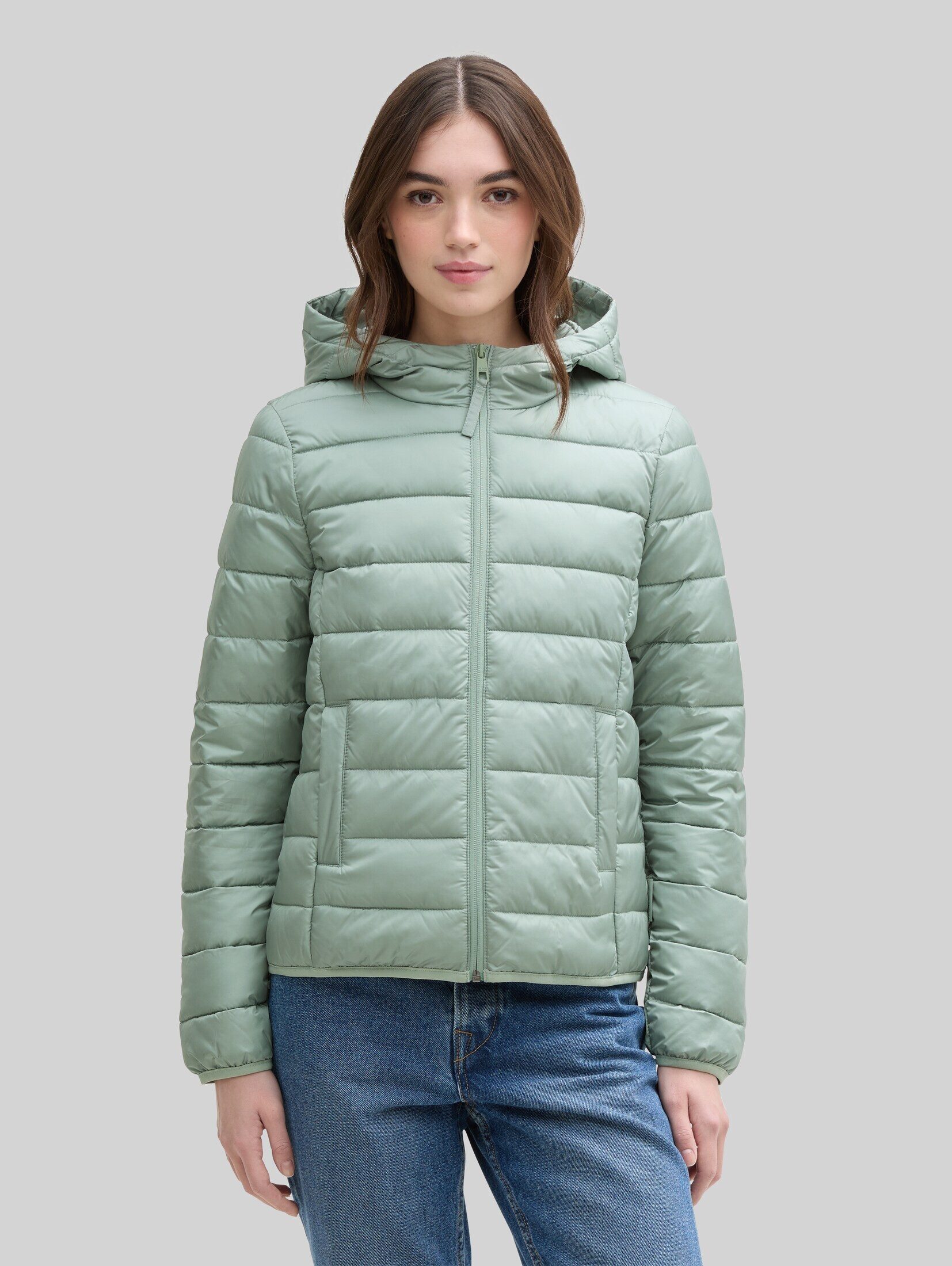 TOM TAILOR Denim Steppjacke Jacken Lightweight Steppjacke mit Kapuze