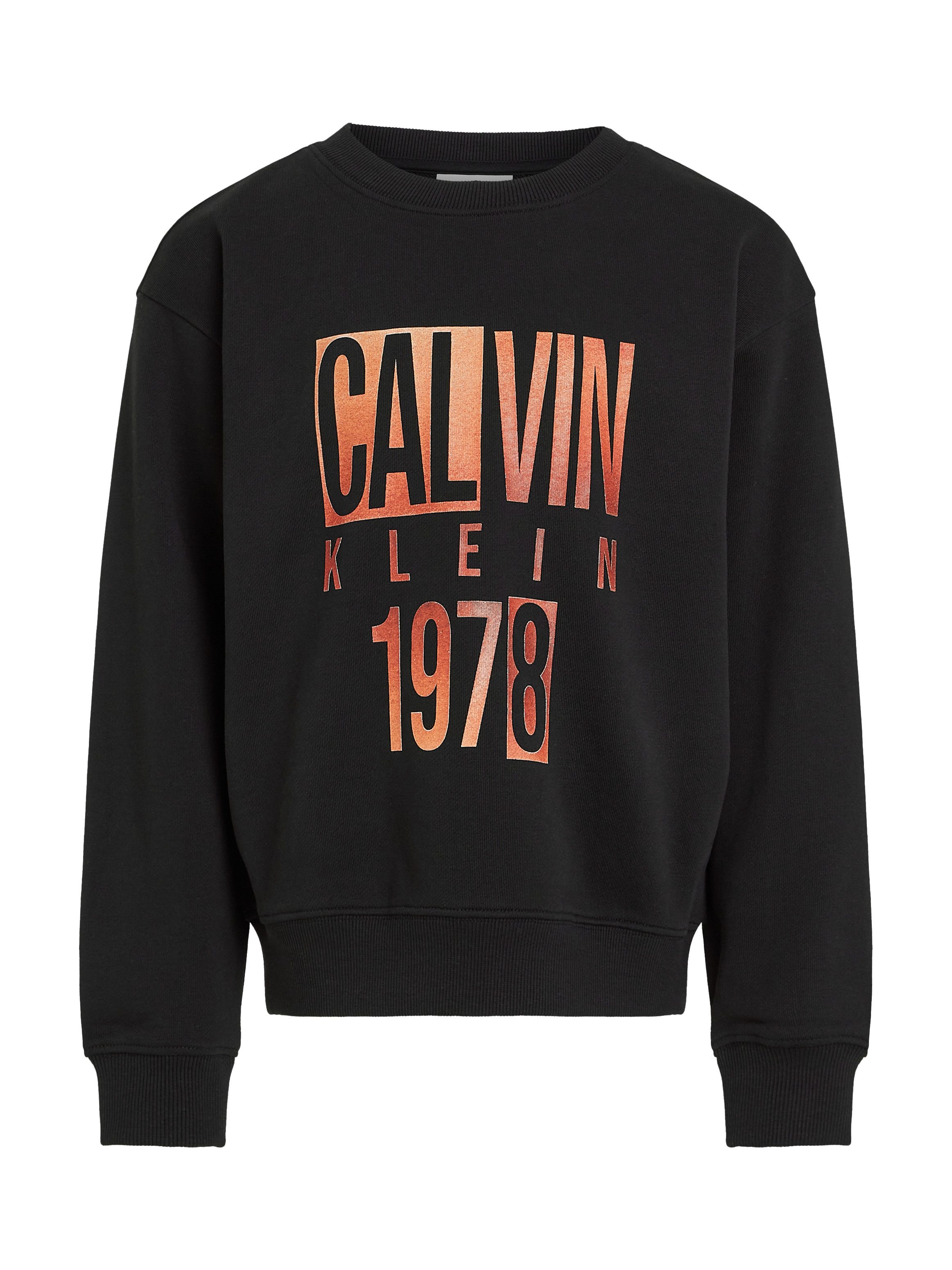 Calvin Klein Jeans Sweatshirt GRADIENT GRAPHIC CN mit großem Logodruck