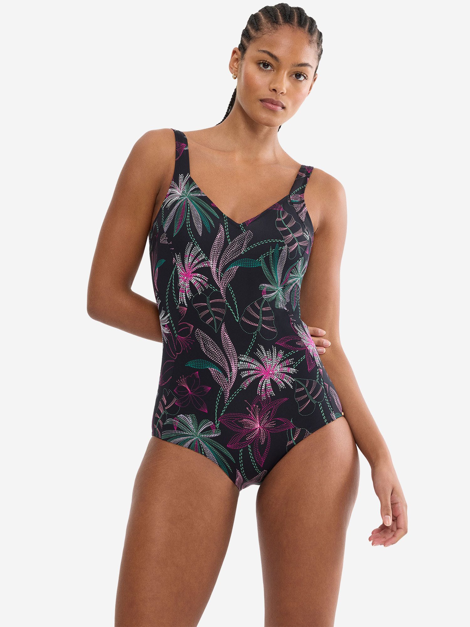 Triumph Badeanzug Red Label Summer Tropics Schwimmanzug, Einteiler, Bademode