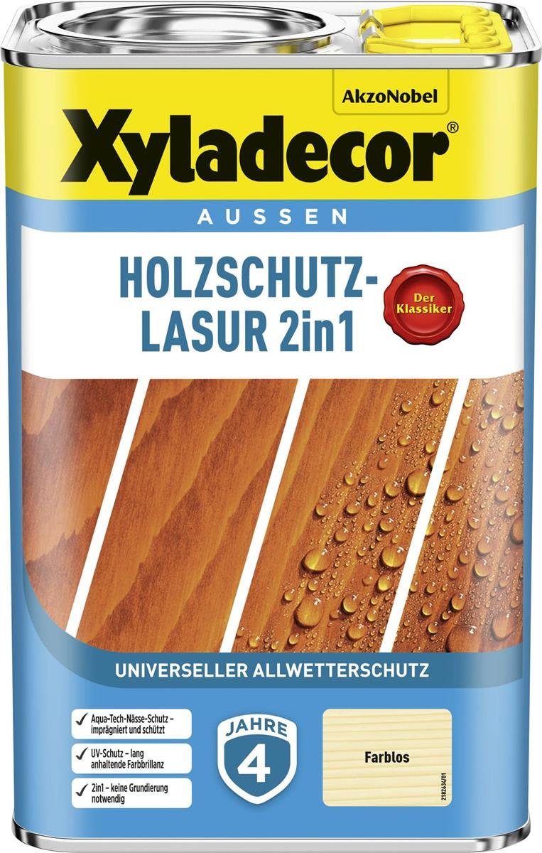 Holzschutzlasur Holzschutzlasur Holzschutzmittel Farblos l Imprägnierung Xyladecor  Außen 4