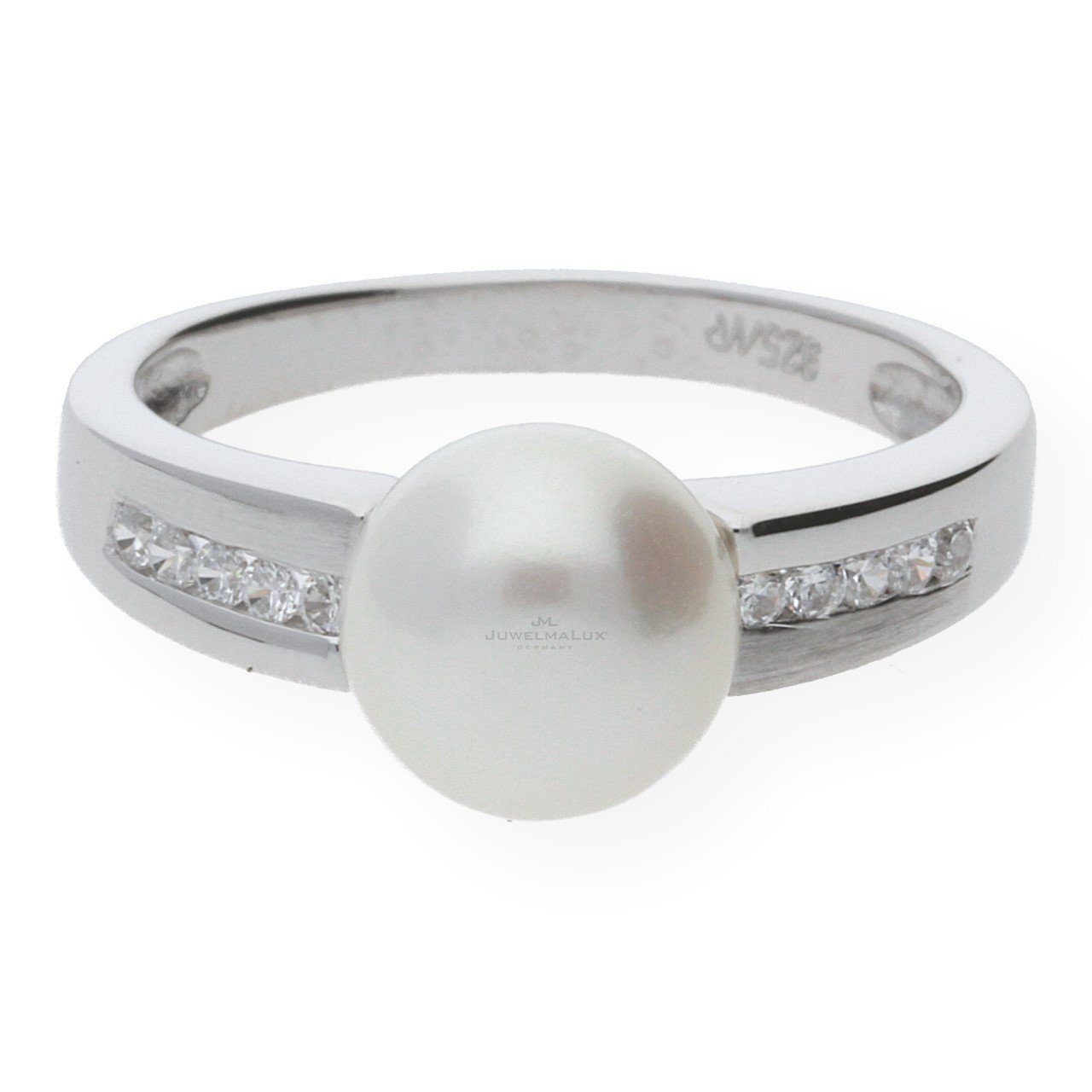 JuwelmaLux Fingerring JuwelmaLux Ring in Silber 925/000 mit Süsswasser-Zuchtperle JL20-07-00 (kein Set, 1-tlg)