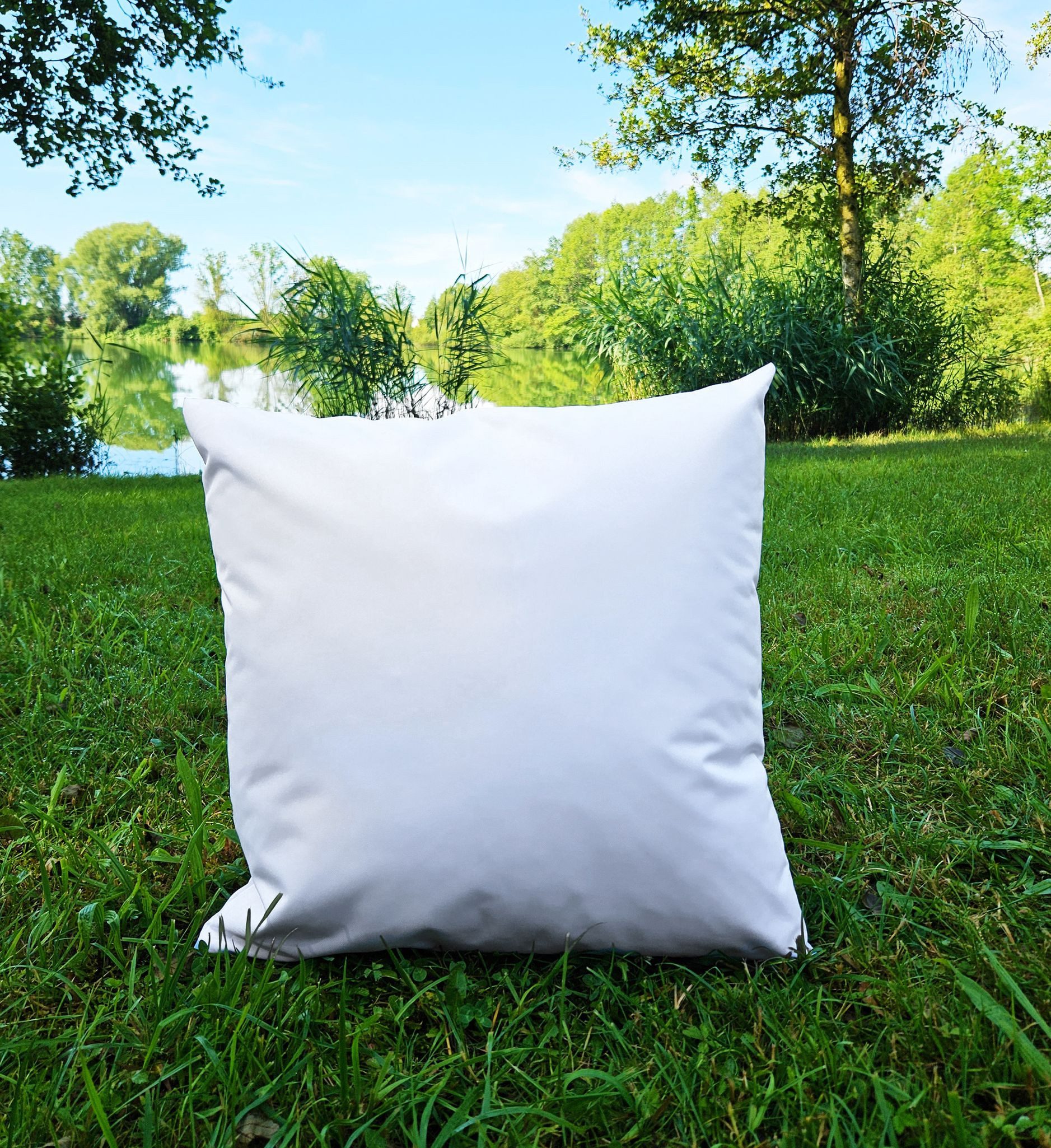 JACK Kissenbezüge 1x 40x40cm Hülle Outdoor Wasserabweisend, (1 Stück), 1x Kissenhülle, strapazierfähig, wasserabweisend, Innen & Außen