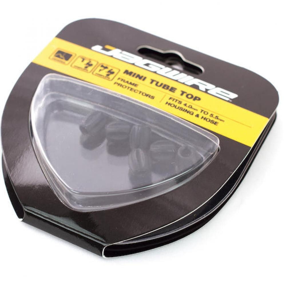 Jagwire Fahrradschutzhülle Jagwire Rahmenschützer Mini Tube Tops Mini Schwarz - zuverlässiger Rah