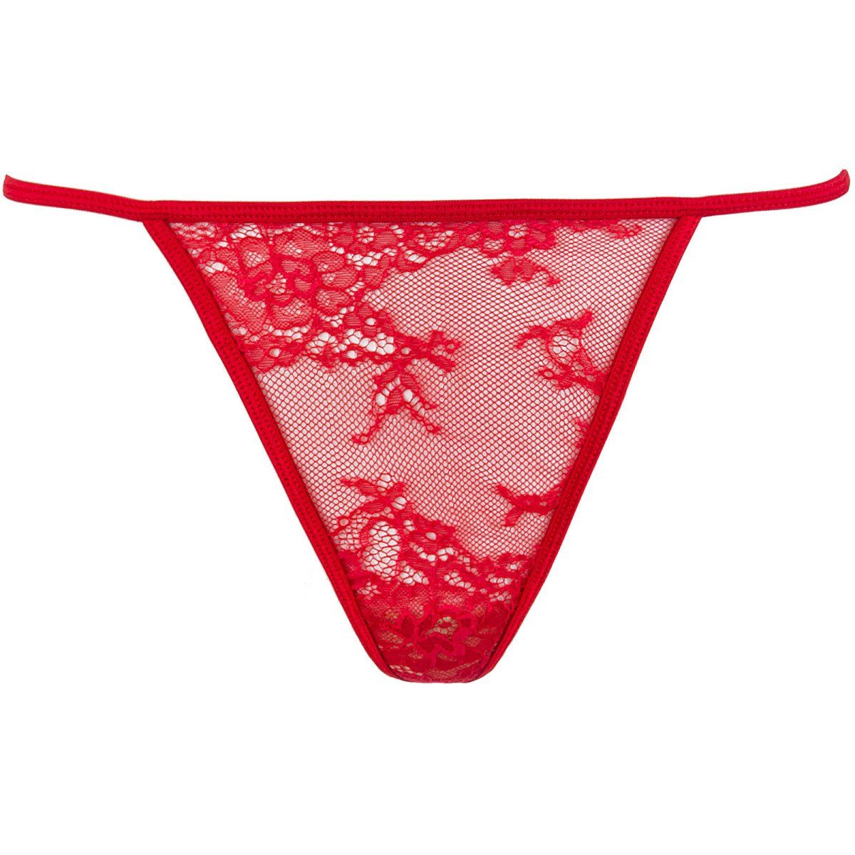 Axami babydoll - string & (L,M,S,XL) Nachthemd red V-9589