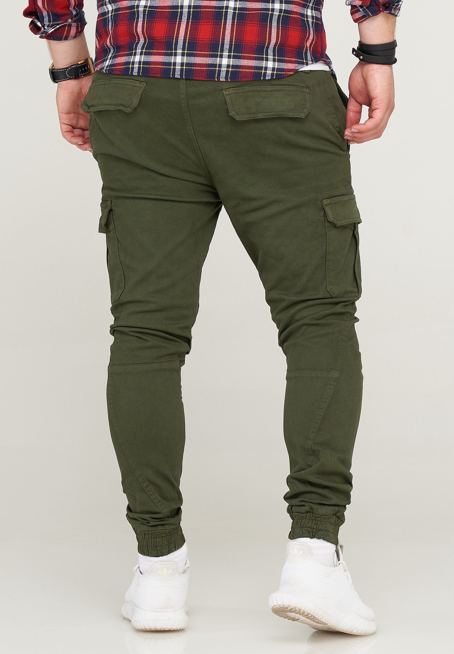 SOULSTAR Cargohose MPVEGAS Jogger-Hose mit elastischem Bund