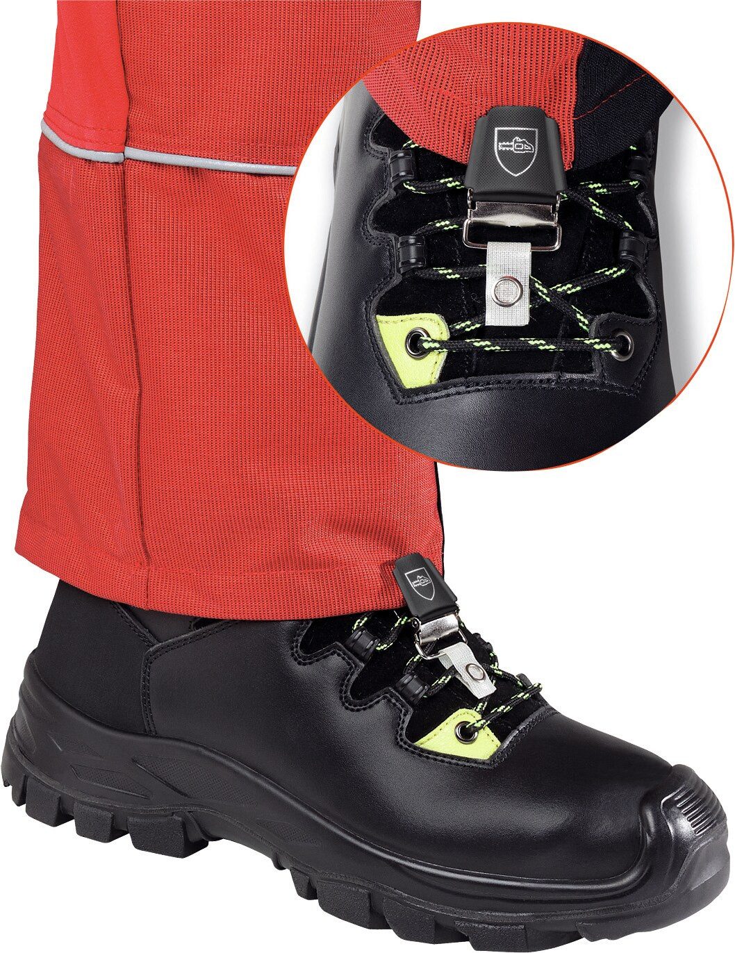Lupriflex Arbeitsschuh Schnürstiefel Hunter Low 2 in 1, schnittfest