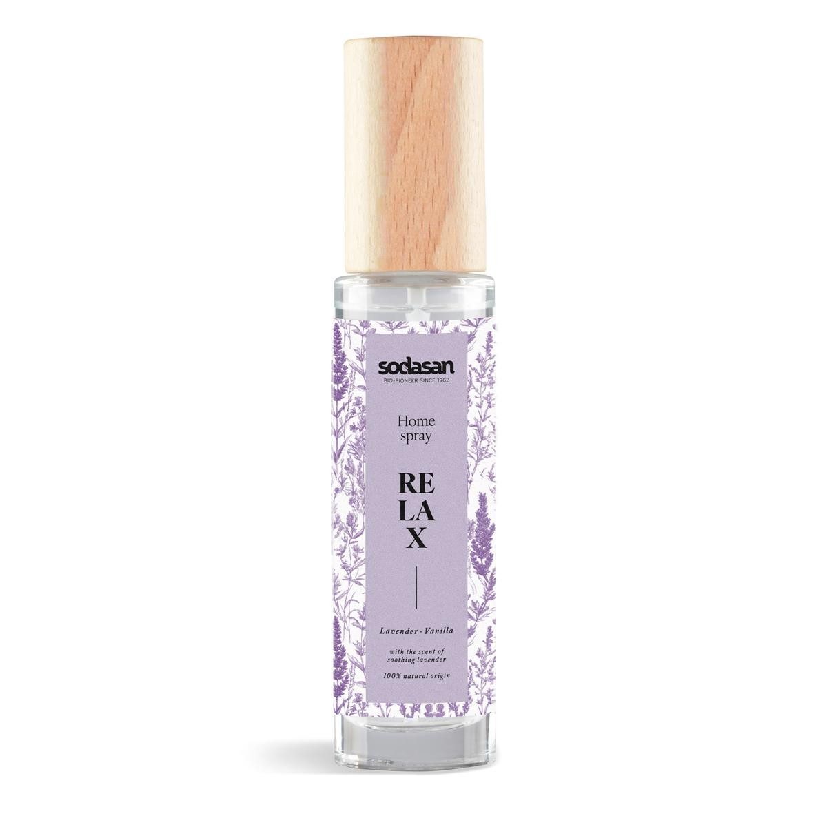 Sodasan Raumduft Sodasan Raumspray Relax Lavender Vanilla 0,05L Lufterfrischer (1er Pac