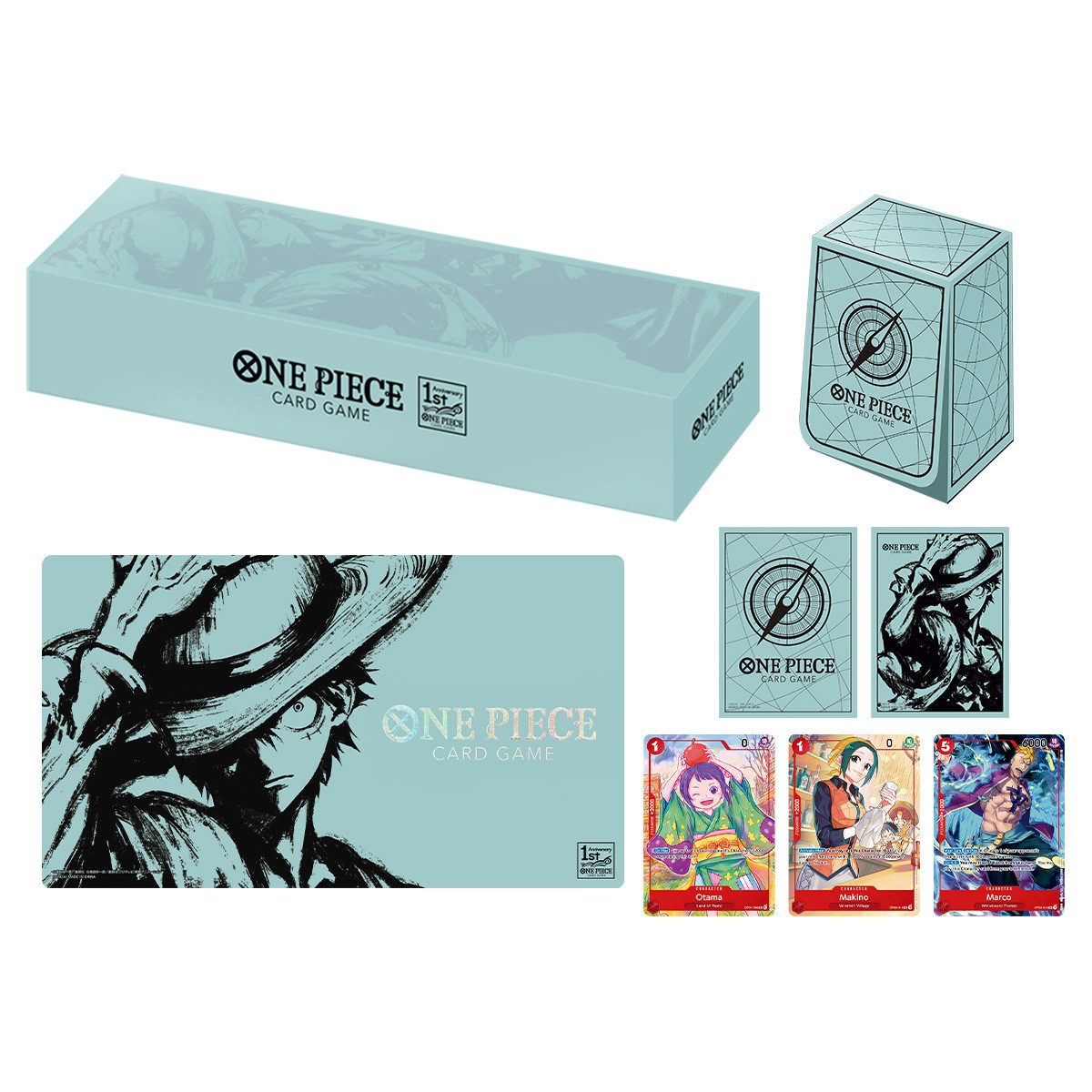Dragon Shield Sammelkarte One Piece Card Game - Japanese 1st Anniversary Set