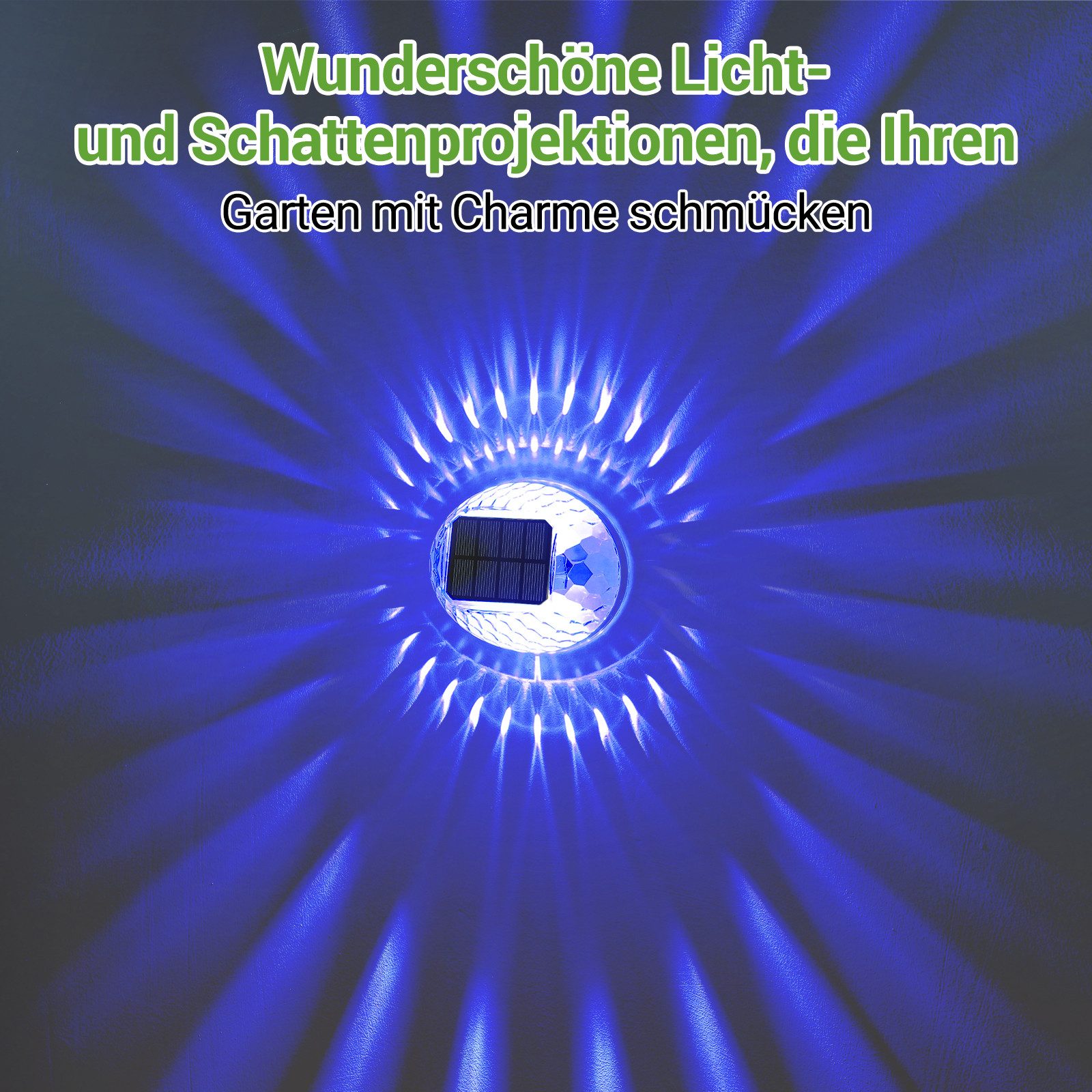 Quntis LED Solarleuchte 4 Stück Aussen günstig online kaufen