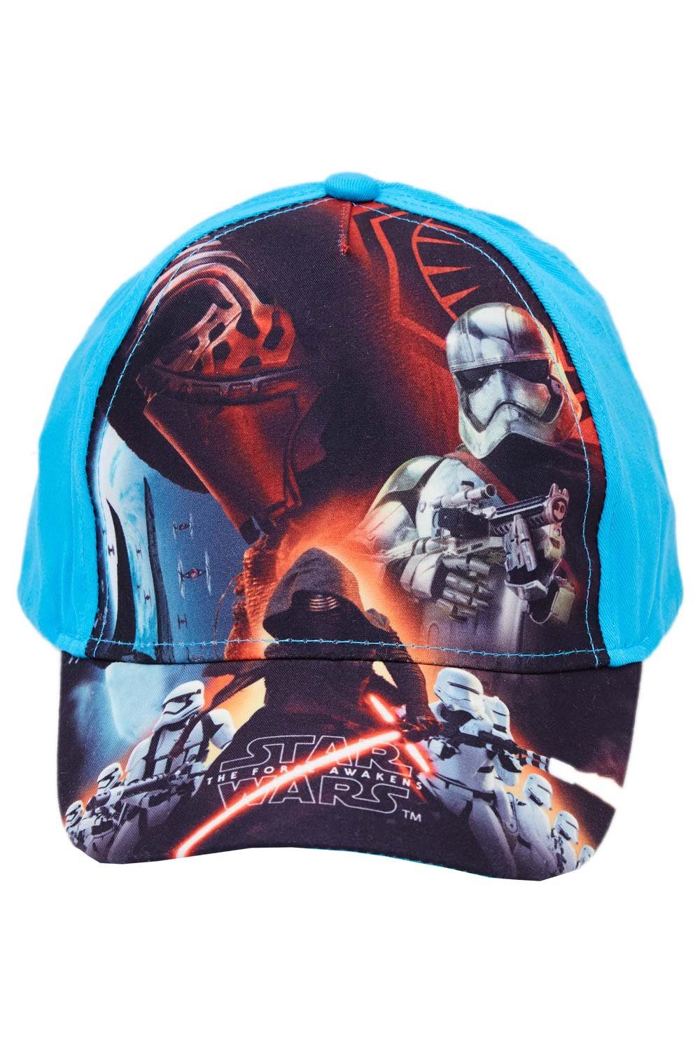 Force Wars Blau Mütze (1-St) Awakens Star Jungen Strickmütze Star 54 Wars The