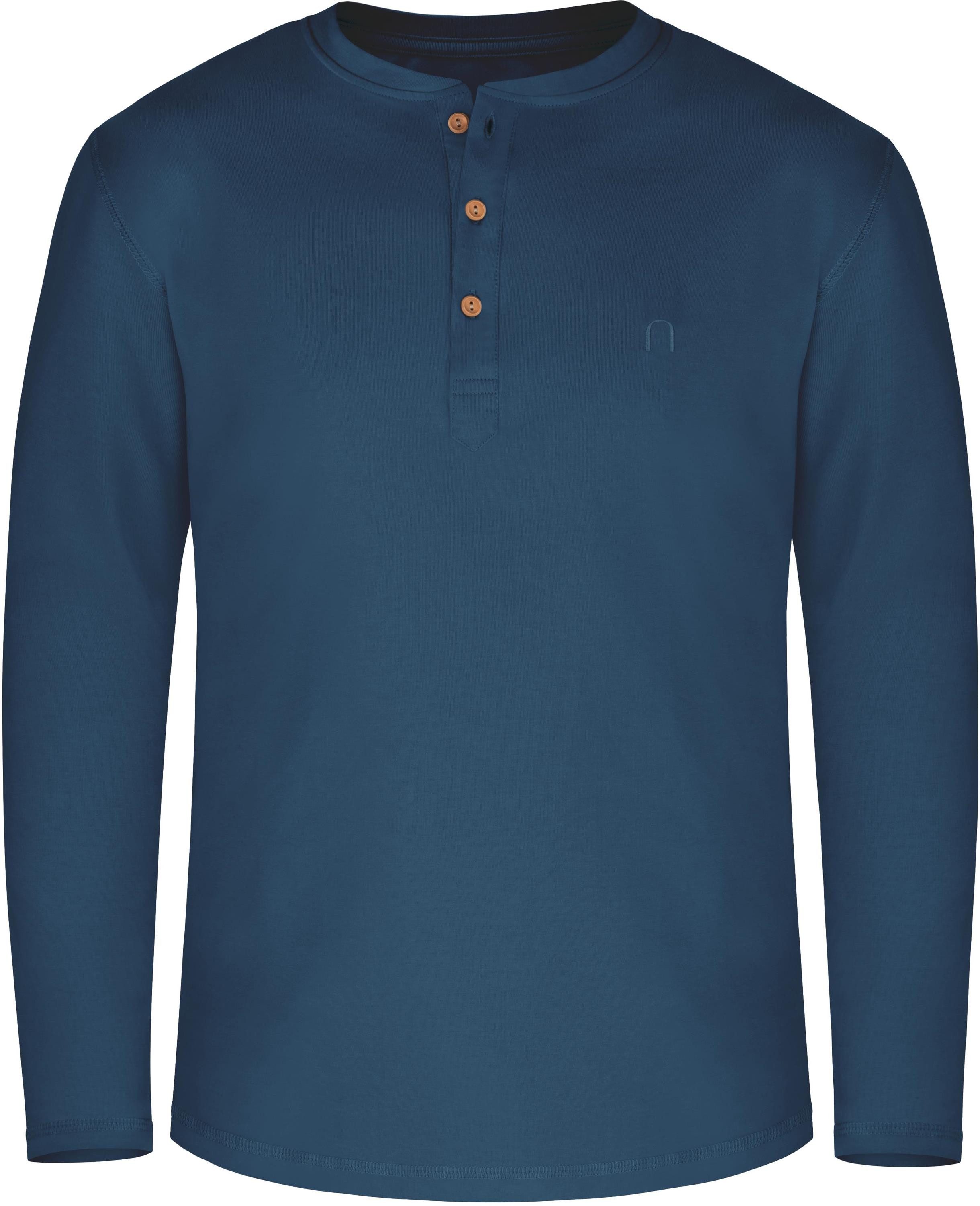 Langarmshirt Herren Langarm Shirt aus Bio-Baumwolle Neuville