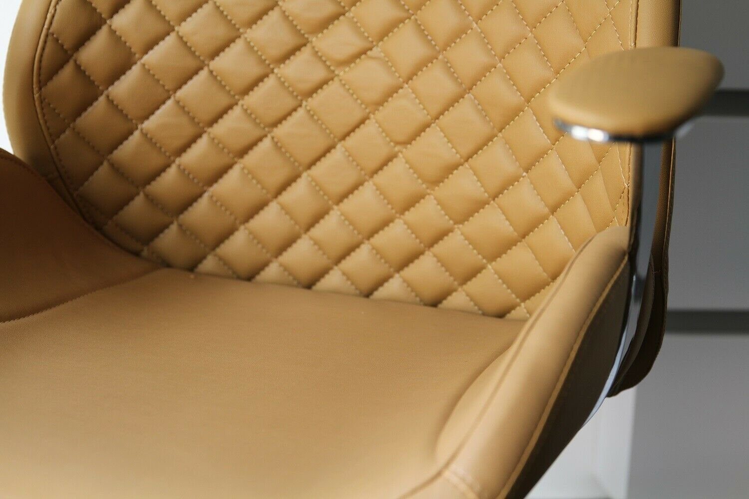 Bürodrehstuhl Car Steelboxx Chefsessel Schalensitz Spezial Sand geformt ergonomisch Seat Fußkreuz Racer "GT" Designer Durchmesser, Drehstuhl 70cm Fußkreuz XXL - aus (1), Drehstuhl mit Aluminium,