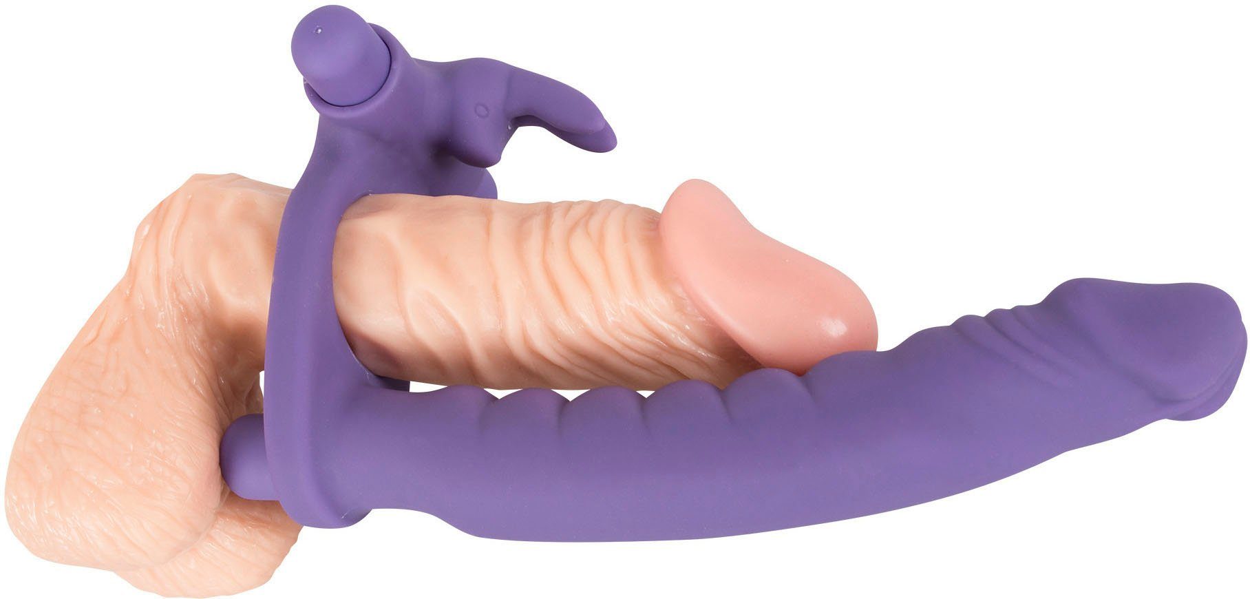 Klitorisreizarm Delight Double mit Vibro-Penisring You2Toys