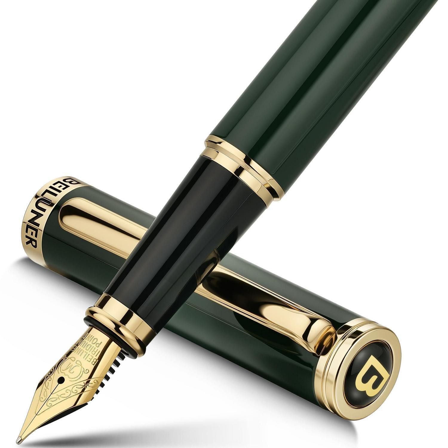 LuxusKollektion Füllfederhalter Füllfederhalter Racing Green Mittlere Feder