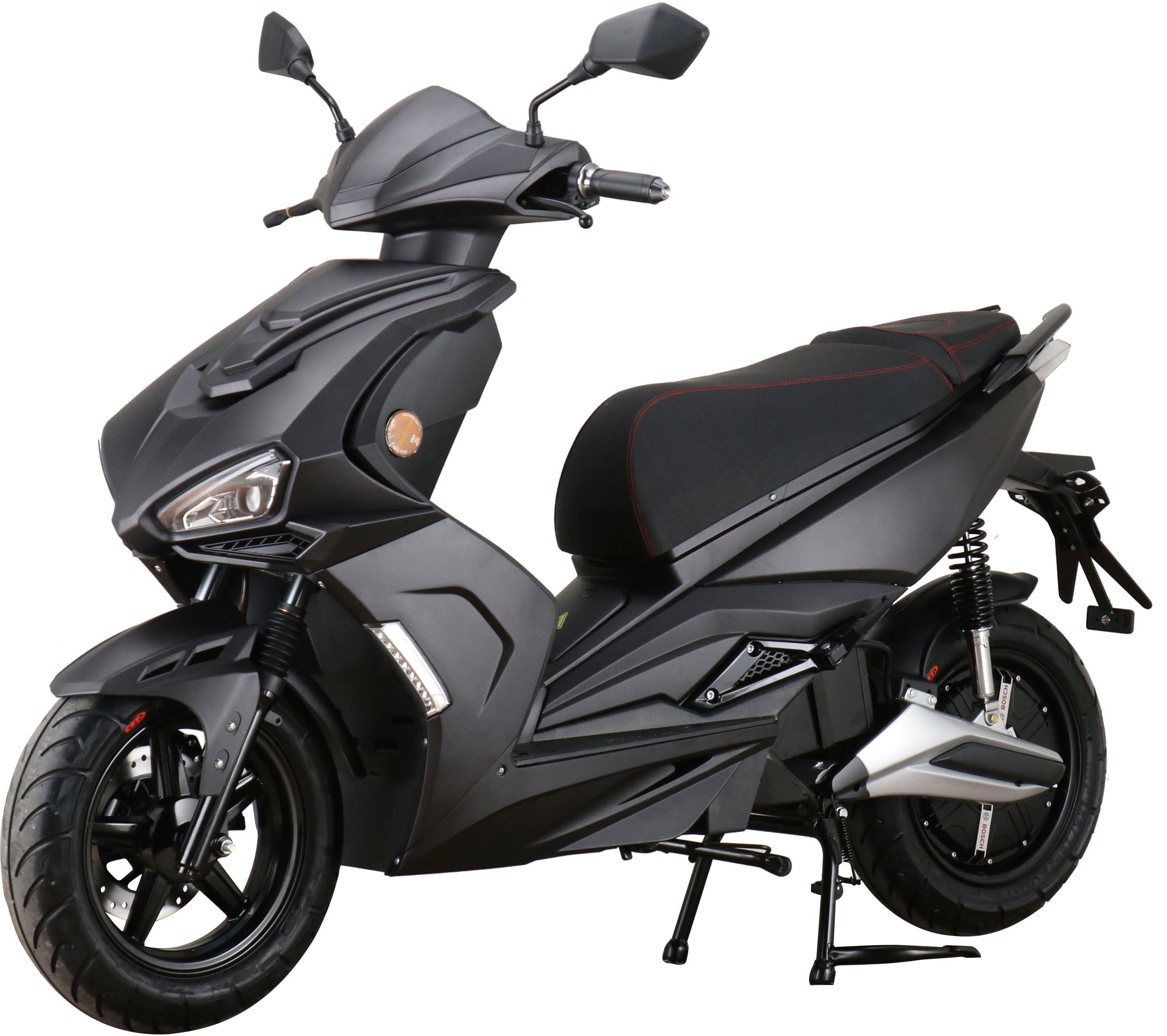 GT UNION E-Mofaroller e-Striker 25, 25 km/h, Bosch-Motor
