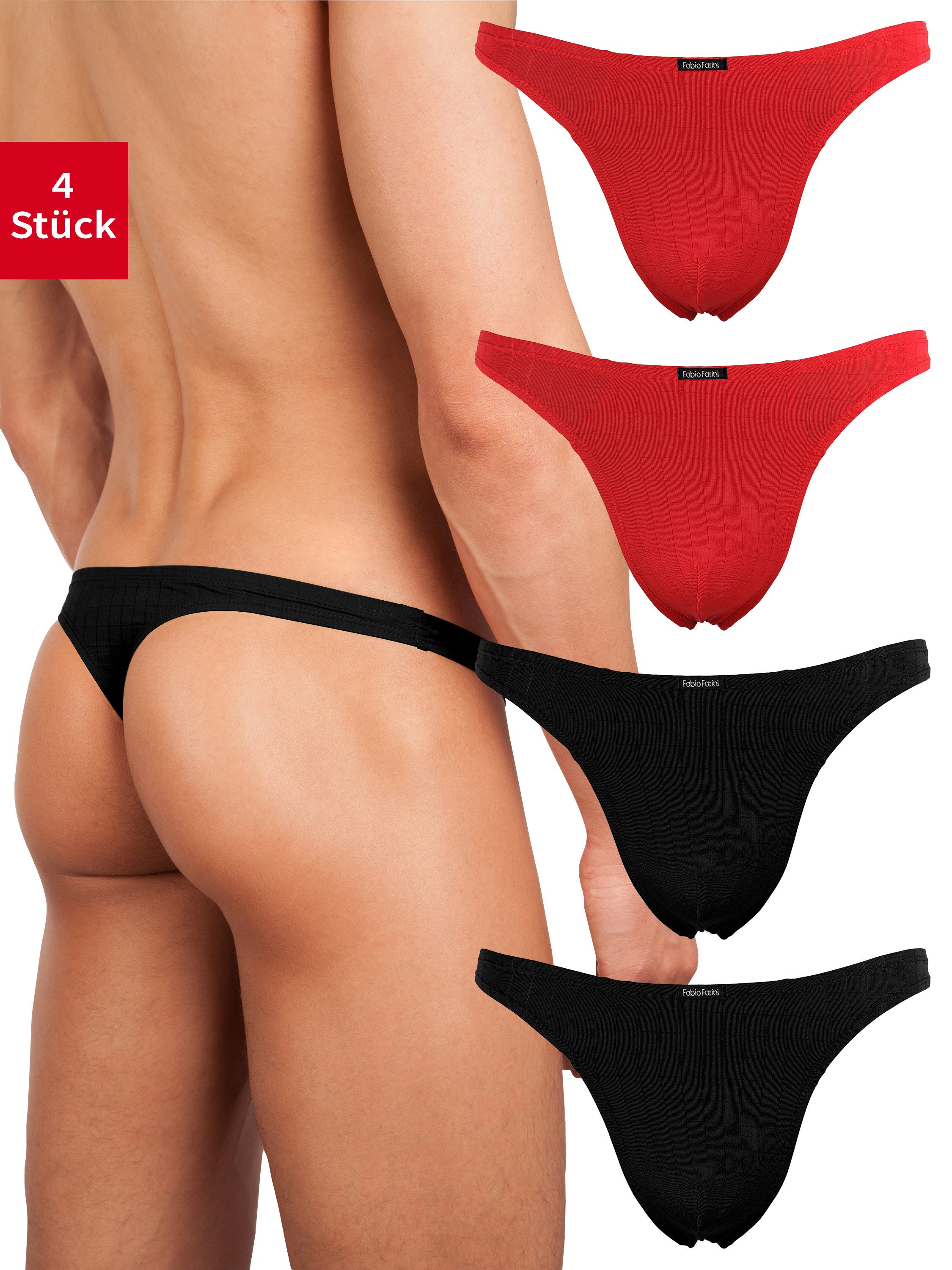 String Herren Unterhosen - Männer Tangas aus atmungsaktiver Mikrofaser