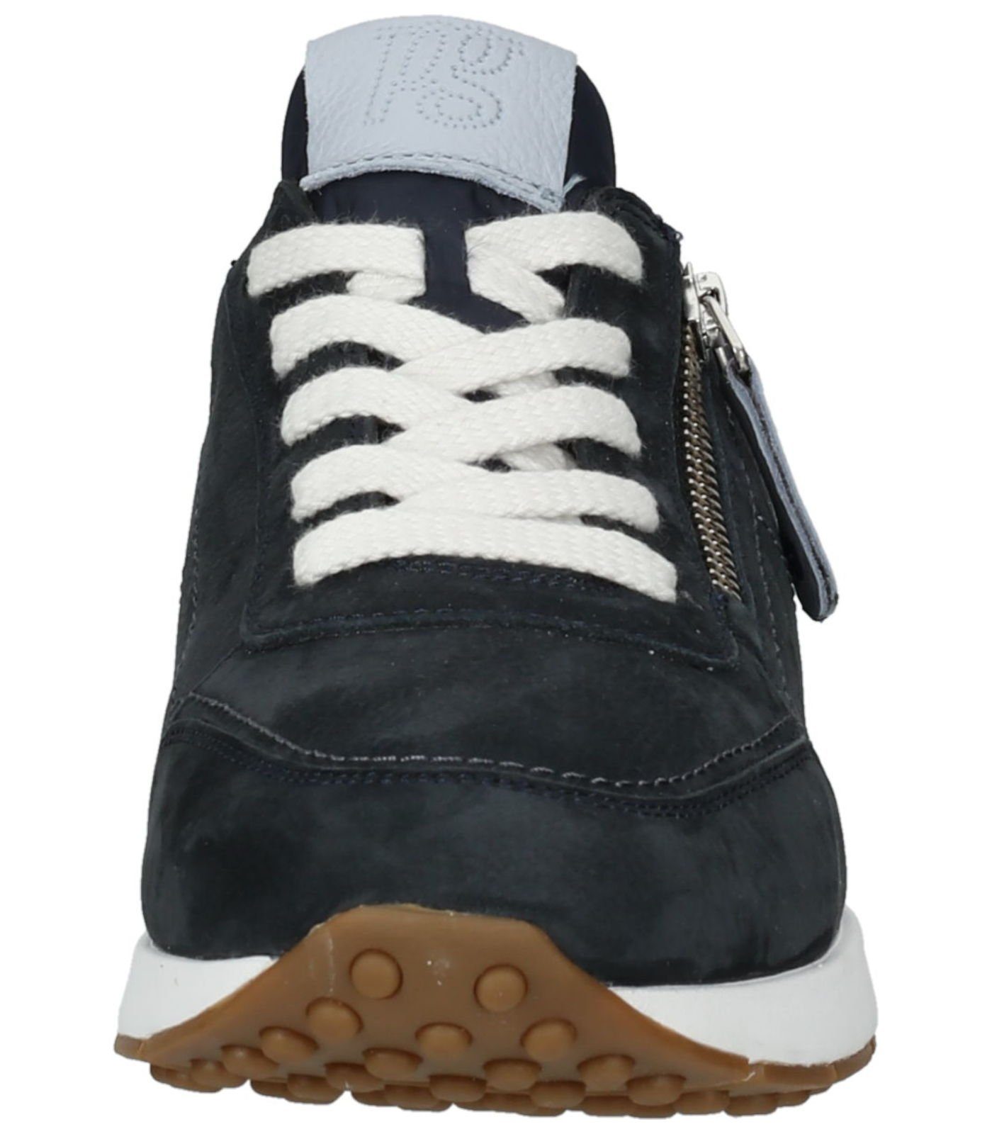 Paul Green Sneaker Nubukleder Sneaker blau-blau