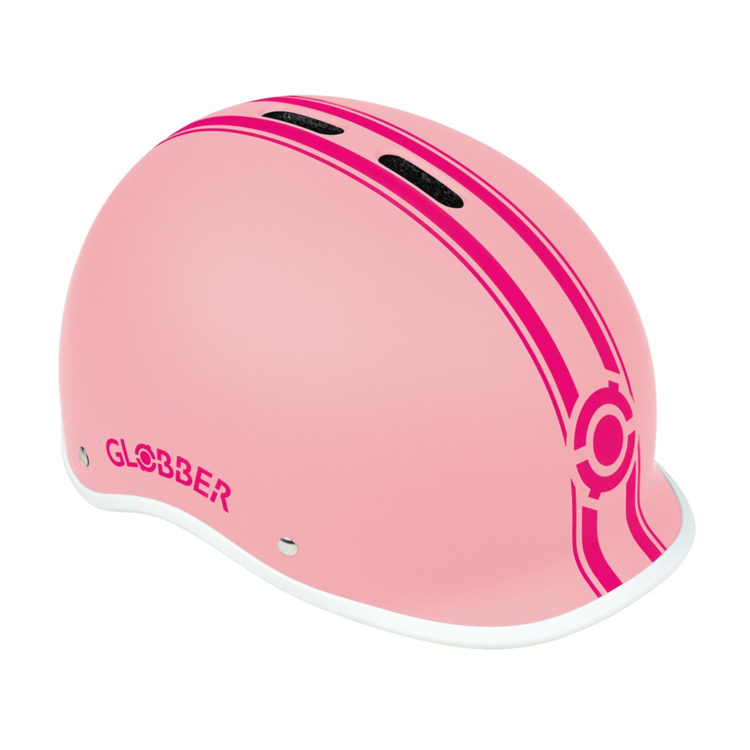 Globber Kinderhelm 600-210 GLOBBER HELM MASTER LIGHTS, pastellrosa Gr. XS/S