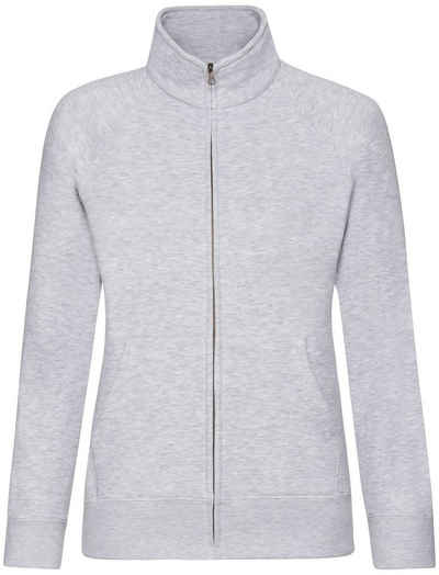 Fruit of the Loom Sweatjacke Premium Sweat Jacket Lady-Fit