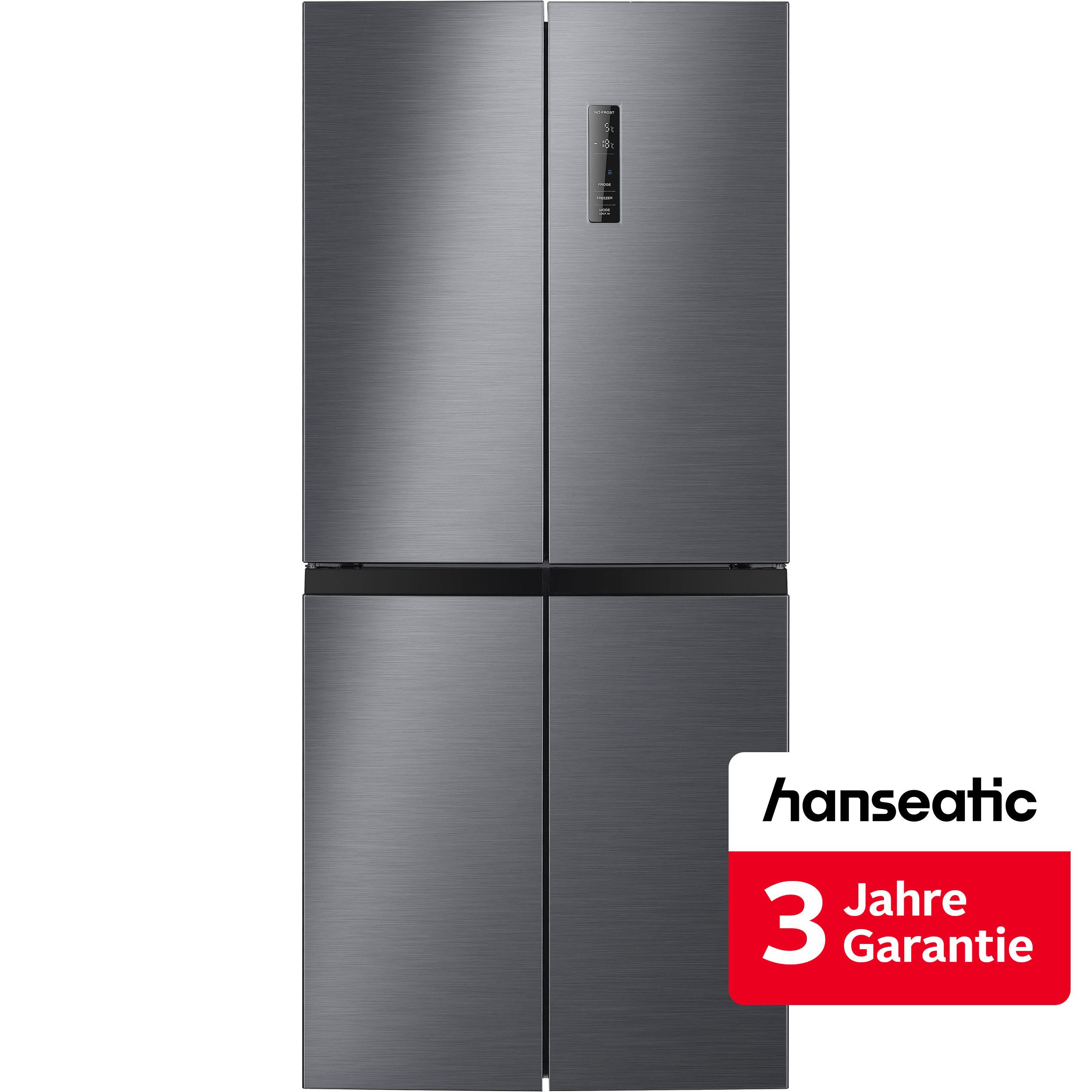 Hanseatic Multi Door HCDC18080CI, 180 cm hoch, 79 cm breit, inkl. 3 Jahre Herstellergarantie