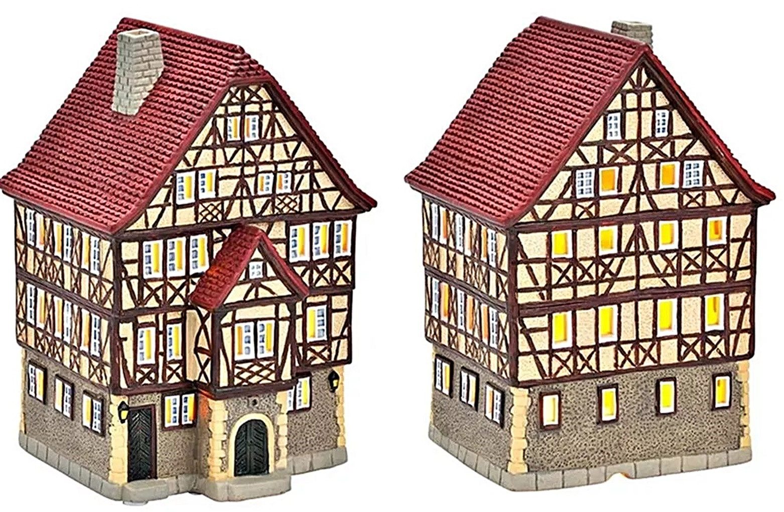Wurm Dekoobjekt Lichthaus Windlicht Handbemalt Bad Wimpfen Porzellan