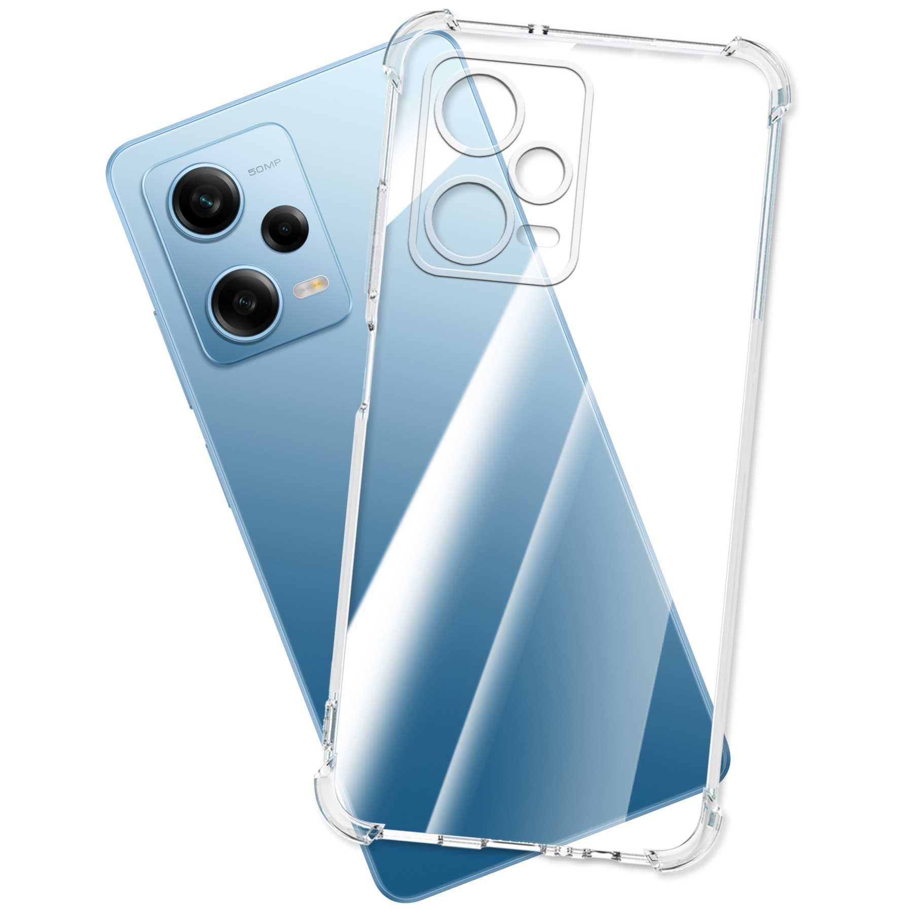 mtb more energy Smartphone-Hülle Clear Armor Case für Xiaomi Redmi Note 12 Pro (6.67), Transparente TPU Schutzhülle Case Backcover mit Anti-Shock Verstärkung