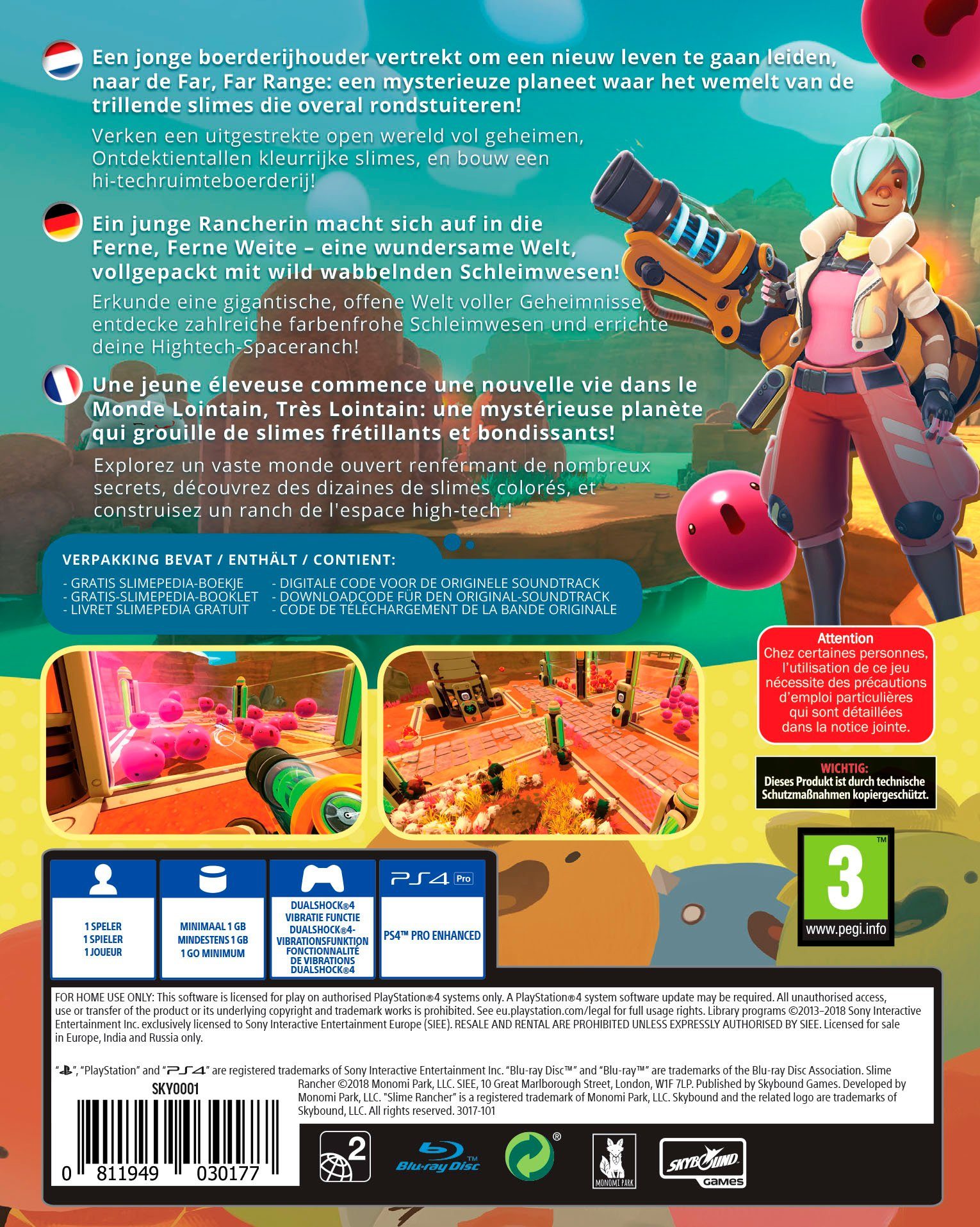 Skybound Games Slime Rancher PlayStation 4, Erkunde eine gigantische,  offene Welt online kaufen | OTTO