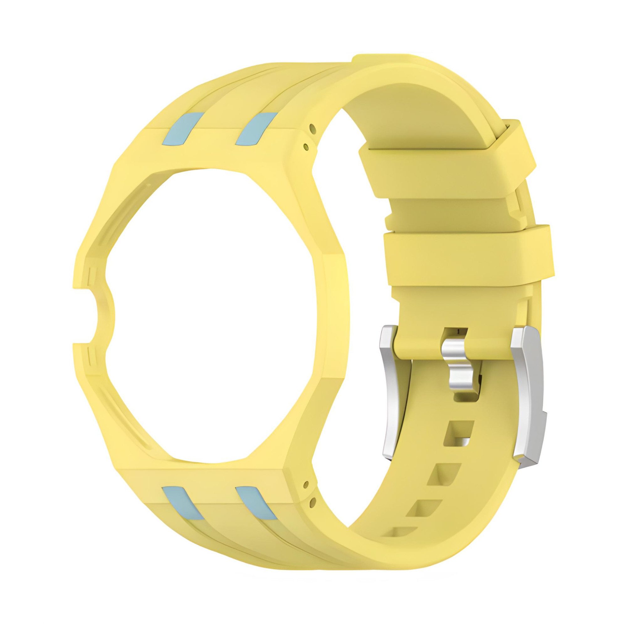 HS.SUPPLY Uhrenarmband Armband passend für Royal Pop Audemars Piguet x Swatch, 20 mm Silikonband, Gehäuse, Dornschließe, mehrere Farben – Bild 2 von 5