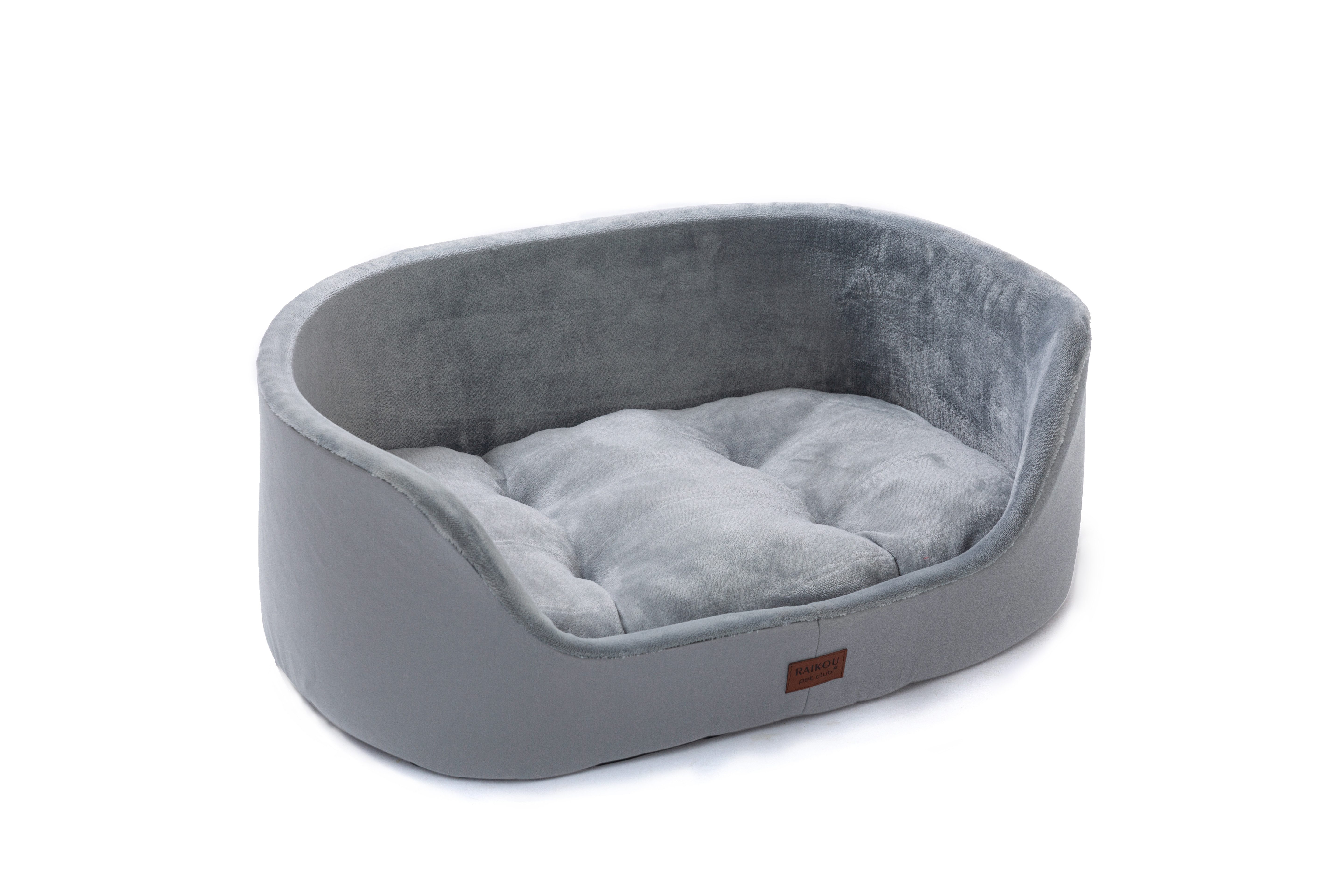 M-Diamant Tierbett Orthopädisches Hundebett Komfortables Hundekissen Hundesofa mit Rand, Polyester, ideal als Kopfstütze – Bild 4 von 5