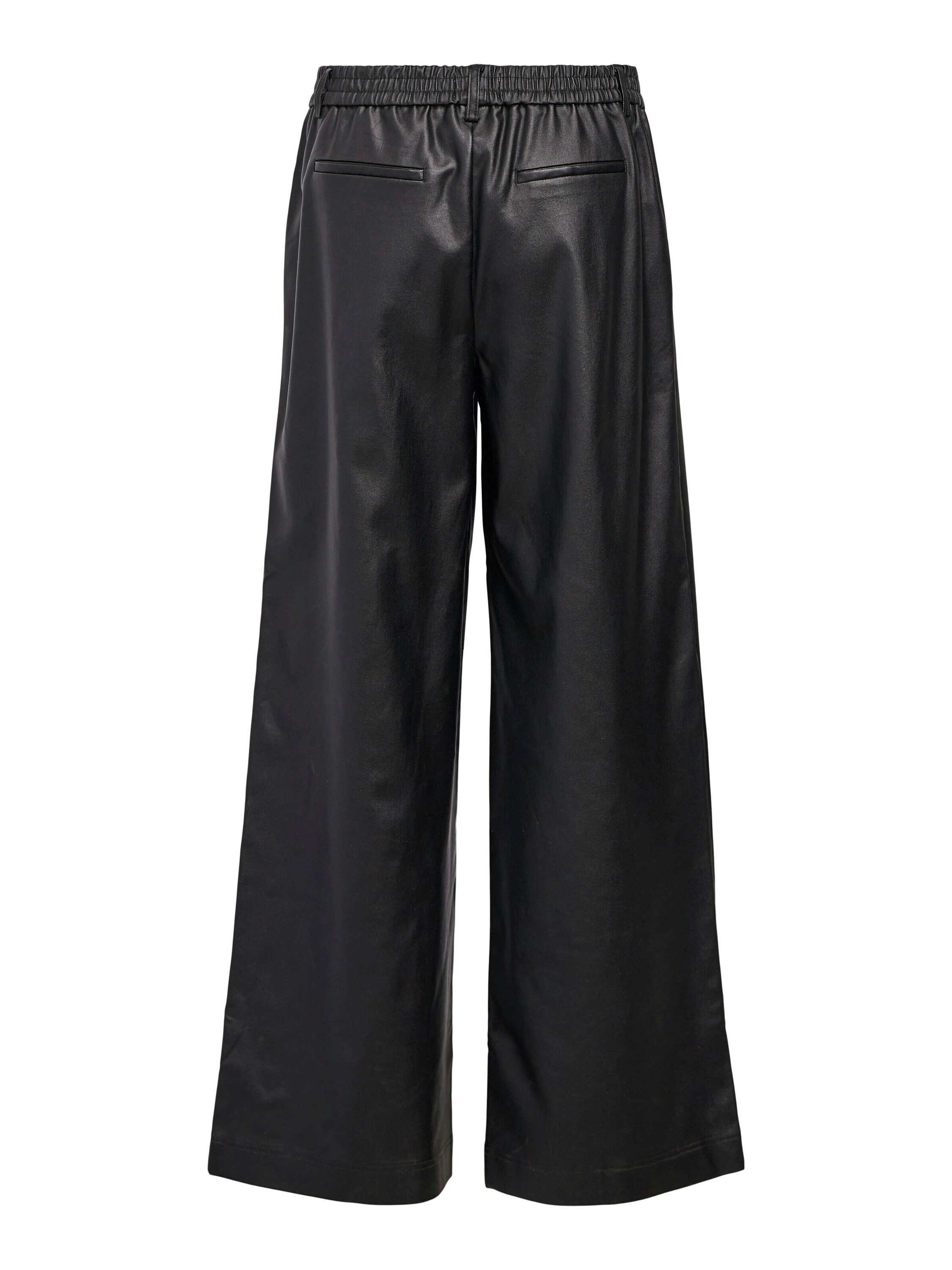 Object Lederhose OBJMelba Lisa (1-tlg) Drapiert/gerafft günstig online kaufen