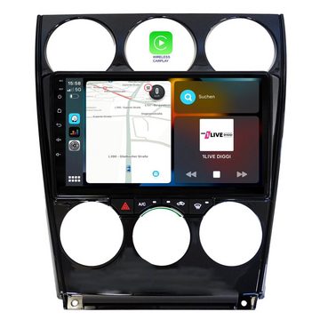TAFFIO Für Mazda 6 2002-2008 9"Touchscreen Android Autoradio GPS CarPlay 4G Einbau-Navigationsgerät