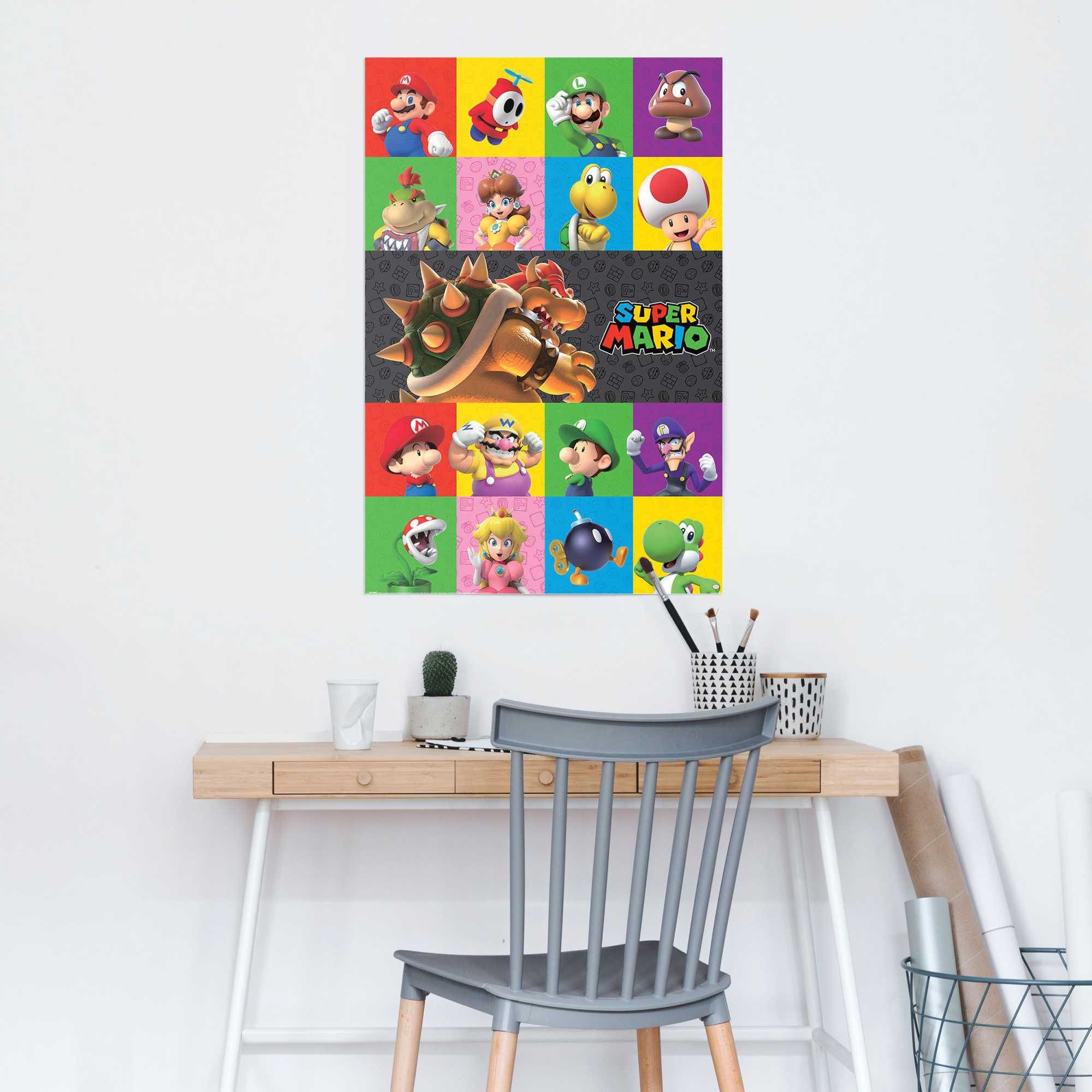 Reinders! Poster Super Mario - characters, Kinderzimmer - Mehrfarbig - 150 günstig online kaufen