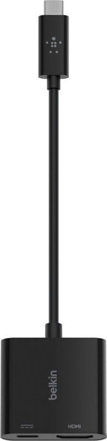 Belkin USB-C auf HDMI-Adapter mit 60 W PD Laptop-Adapter USB Typ C zu USB Typ C, 13 cm