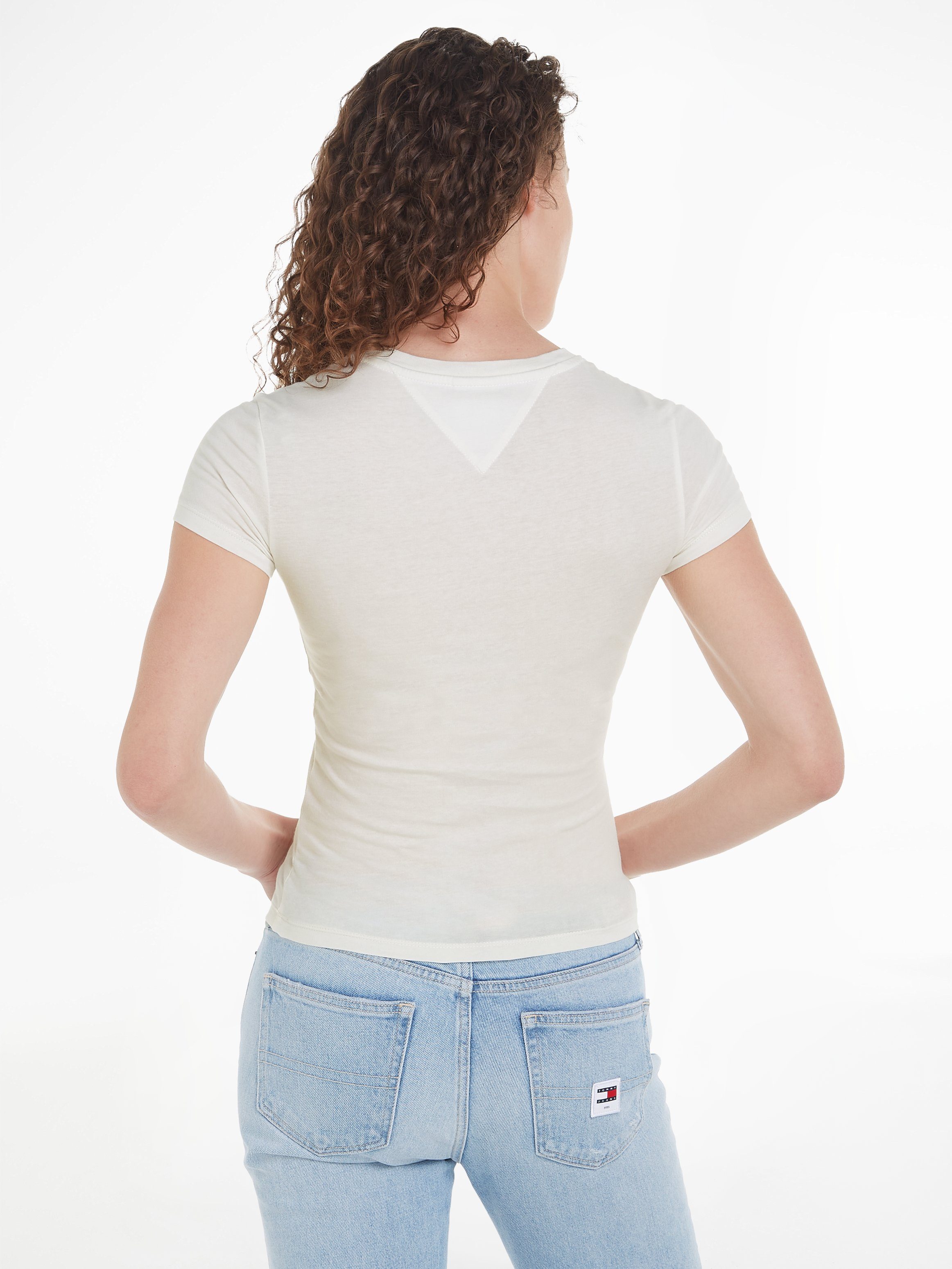 Tommy Jeans Rundhalsshirt TJW SLIM TONAL günstig online kaufen
