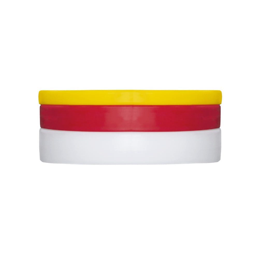 HMS Gewichtsscheibe 2 x 5 kg Olympische Hantelscheiben, (Spar-Set, 2-tlg., Langlebigkeit), feuchtigkeitsresistent und bodenschonend für langlebiges Training