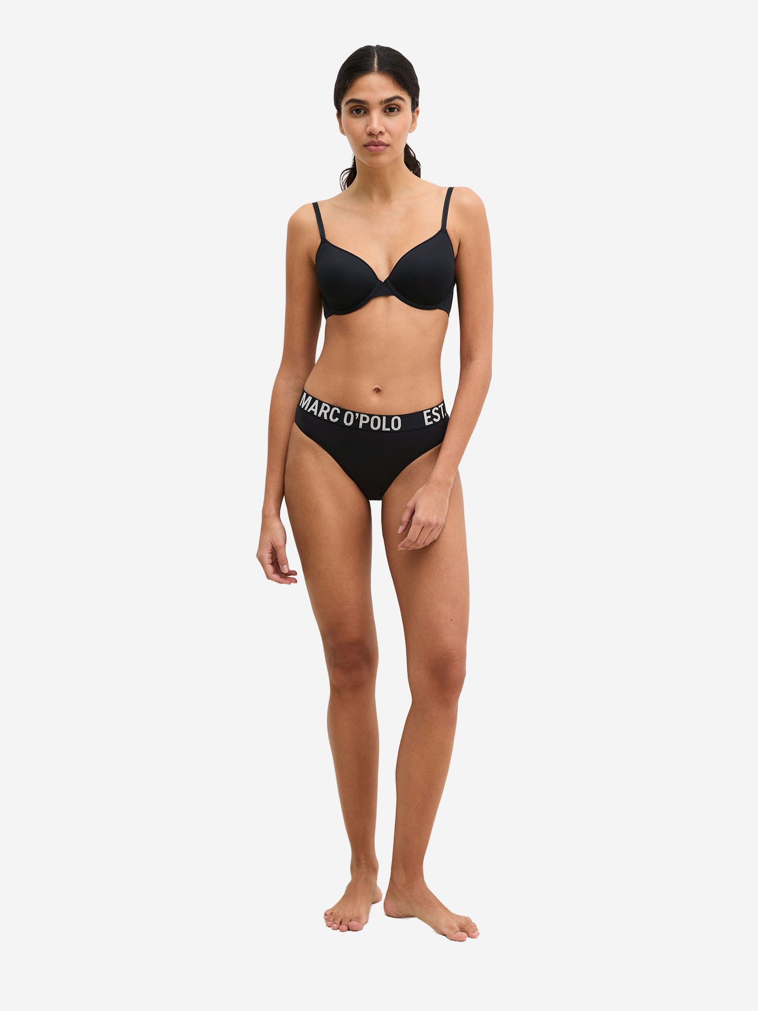 Marc O'Polo Slip Bio (3-St) Unterhose, Basic Slip, Slip