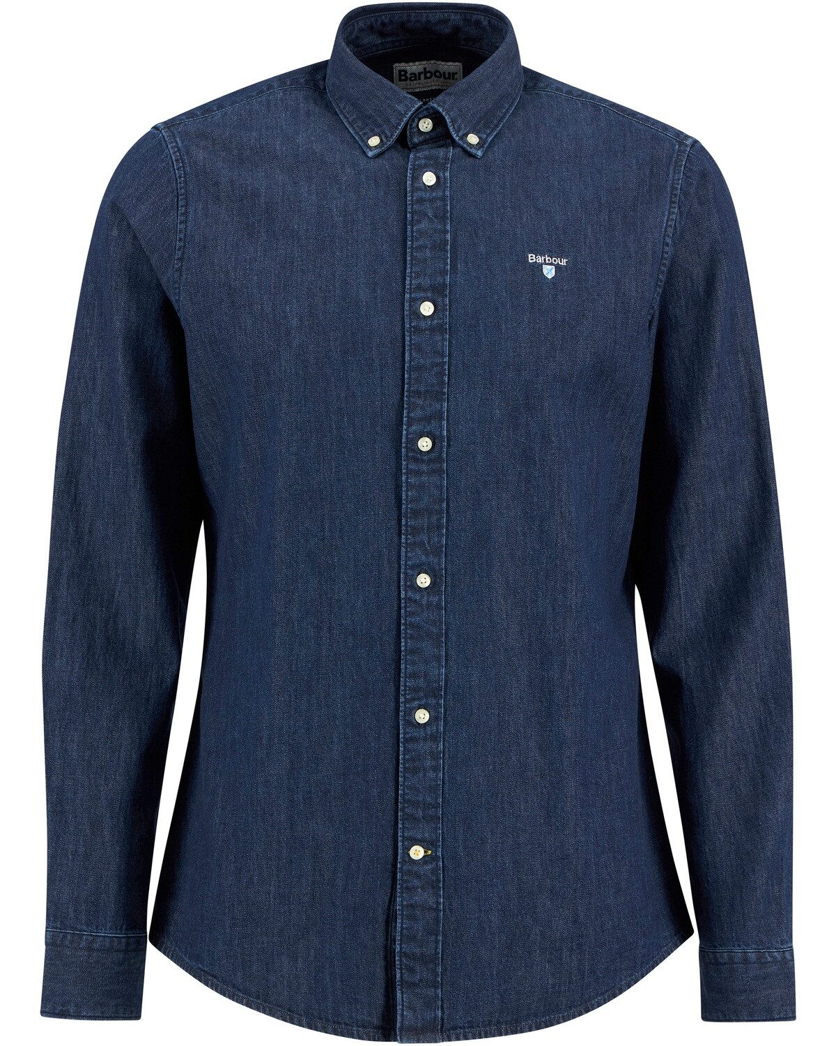Barbour Flanellhemd Jeanshemd Crest günstig online kaufen