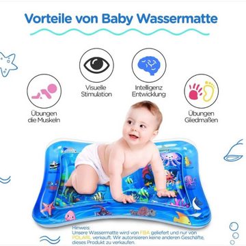autolock Spielmatte Wassermatte Baby,Spielmatte,Wasserspielmatte BPA-frei, Baby Spielzeug (65 x 50 cm)Geschenke für Babys 0-6 monate