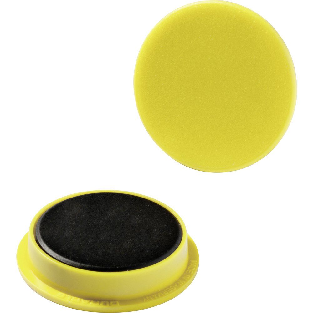 Magnet Durable Magnet 475404 37 mm rund Gelb 1 Set 475404
