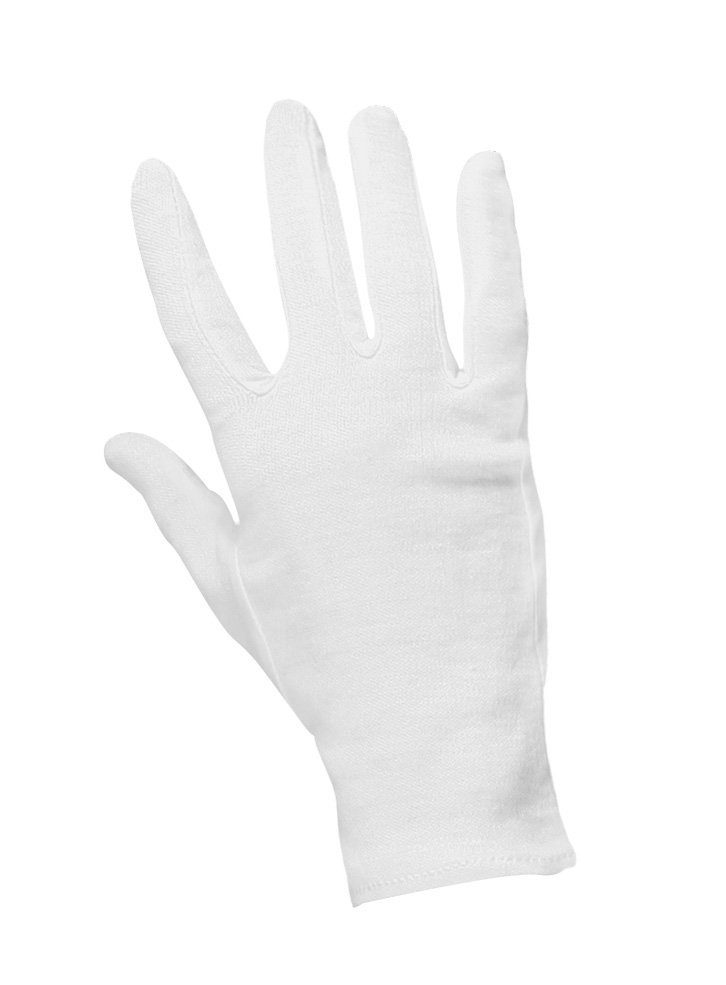 Boland Kostüm Handschuhe weiss - Fasching Halloween Clown Kostüm, Edles Accessoire für zahlreiche Kostümkombinationen