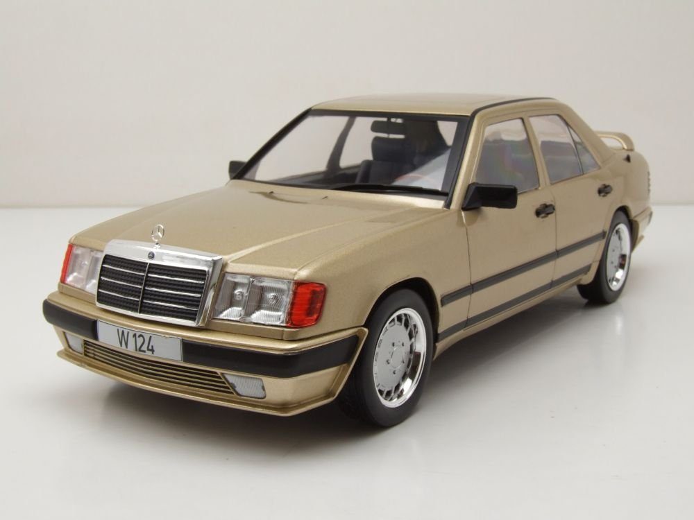 MCG Modellauto Mercedes W124 Tuning 1986 beige metallic Modellauto 1:18 MCG, Maßstab 1:18