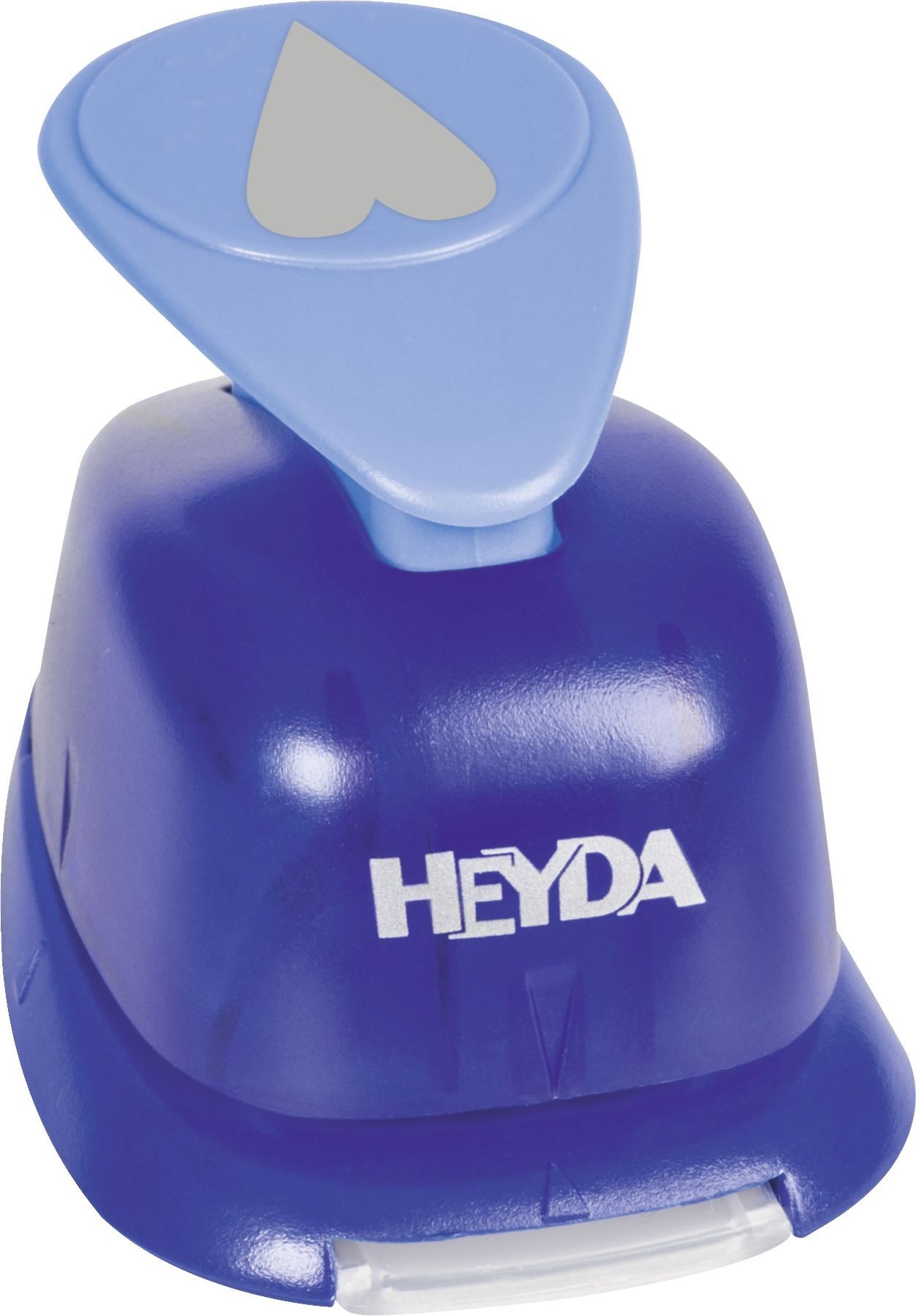 Heyda Motivstanzer Motivstanzer für Karton bis 220g/qm Herz schmal groß ca. 25x25mm